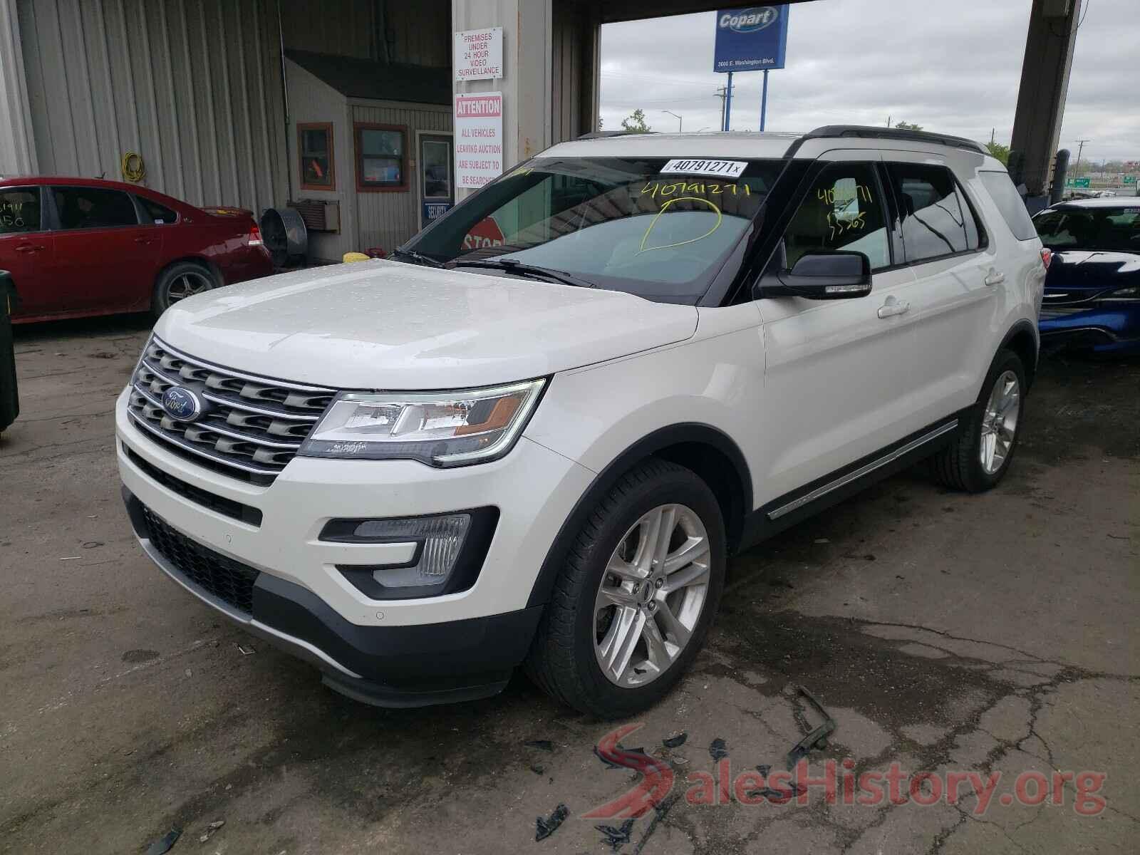 1FM5K8D84HGD38580 2017 FORD EXPLORER