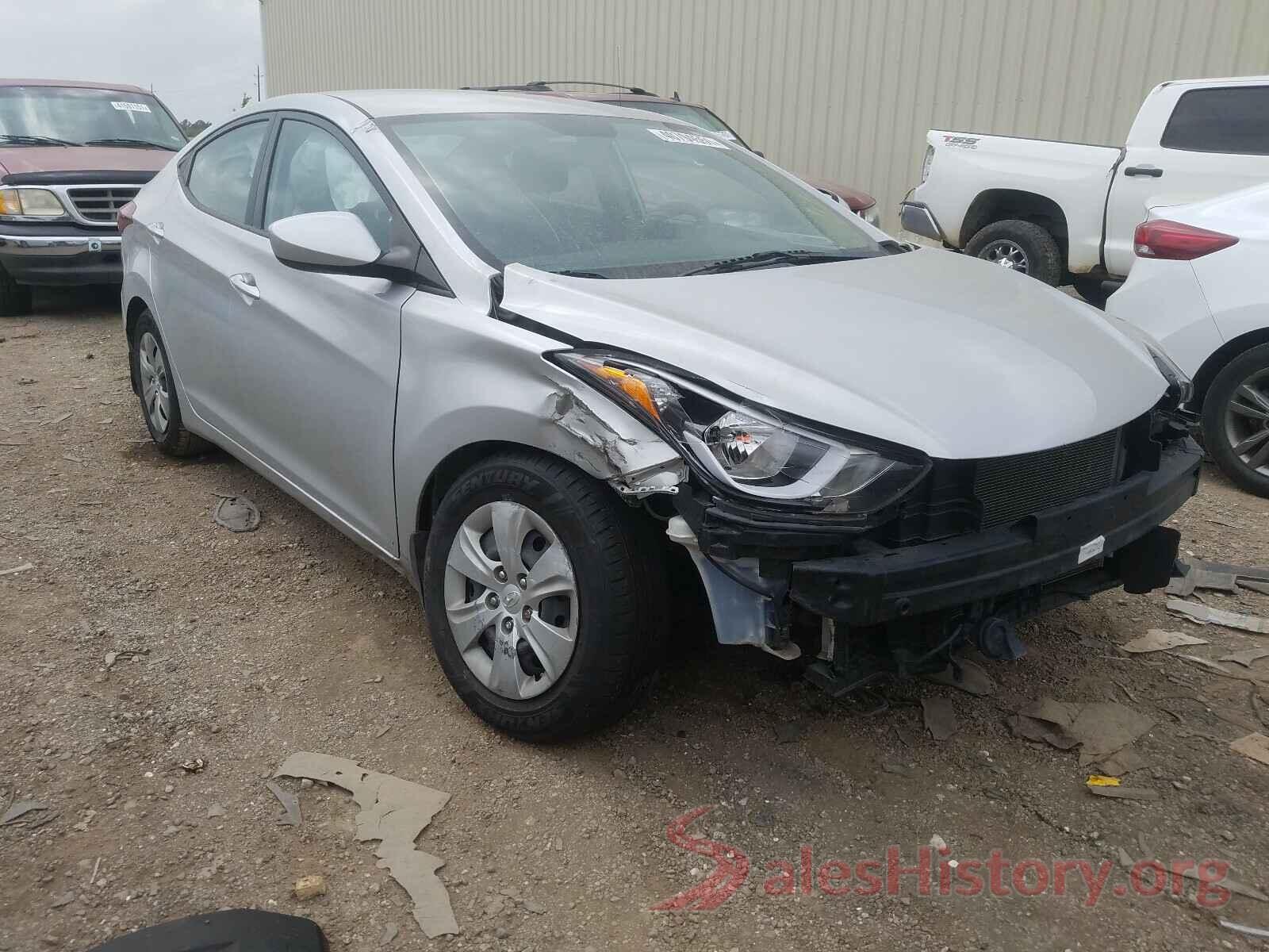 KMHDH4AE8GU483702 2016 HYUNDAI ELANTRA