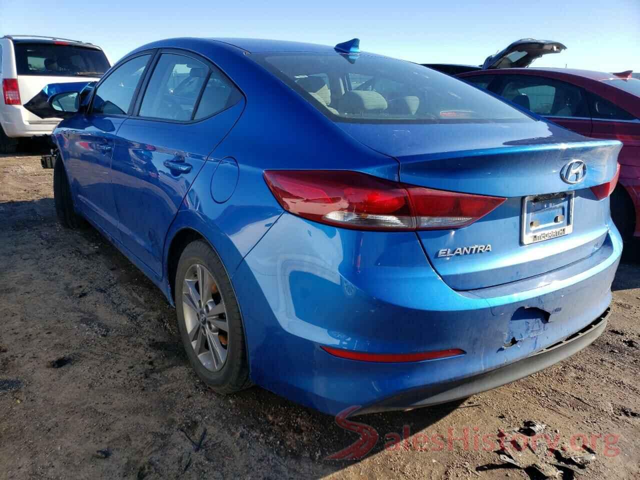 5NPD84LF7JH367791 2018 HYUNDAI ELANTRA