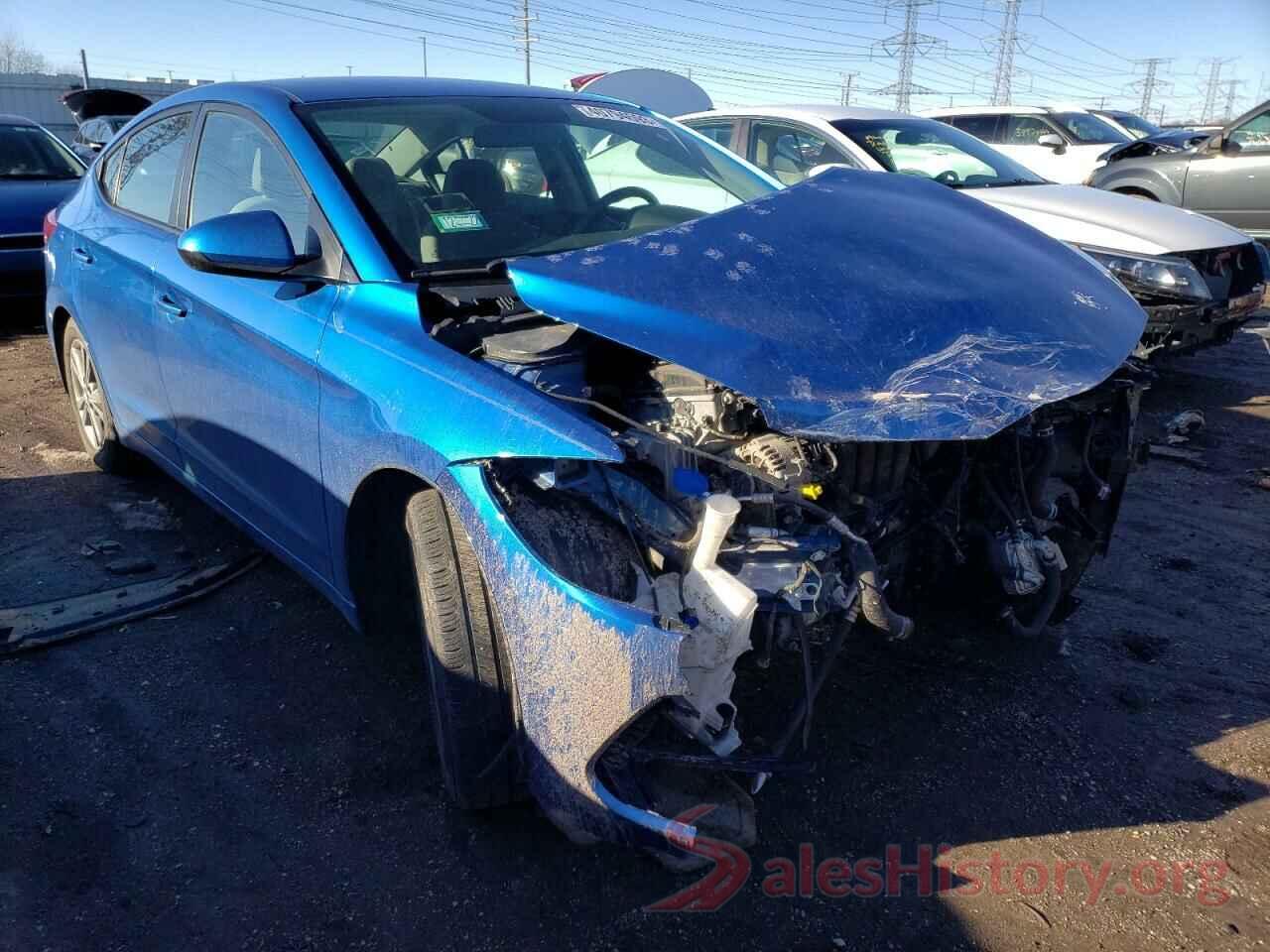 5NPD84LF7JH367791 2018 HYUNDAI ELANTRA