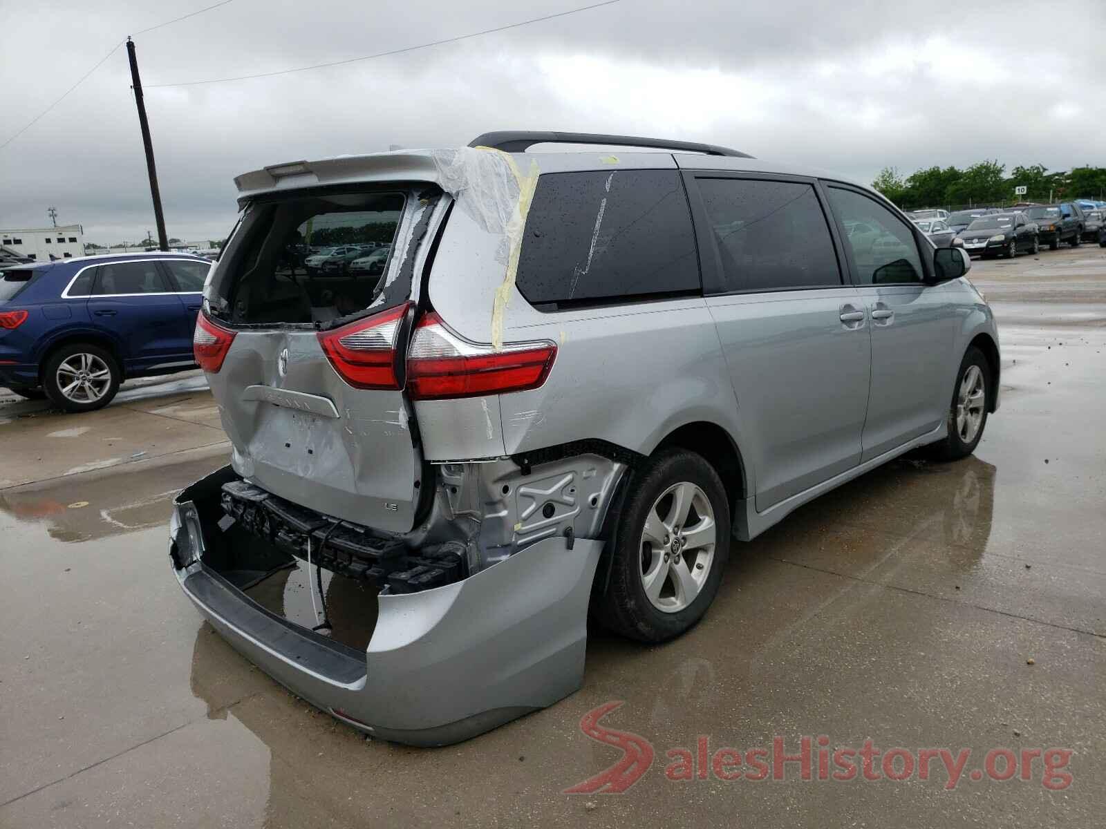 5TDKZ3DC6LS072018 2020 TOYOTA SIENNA