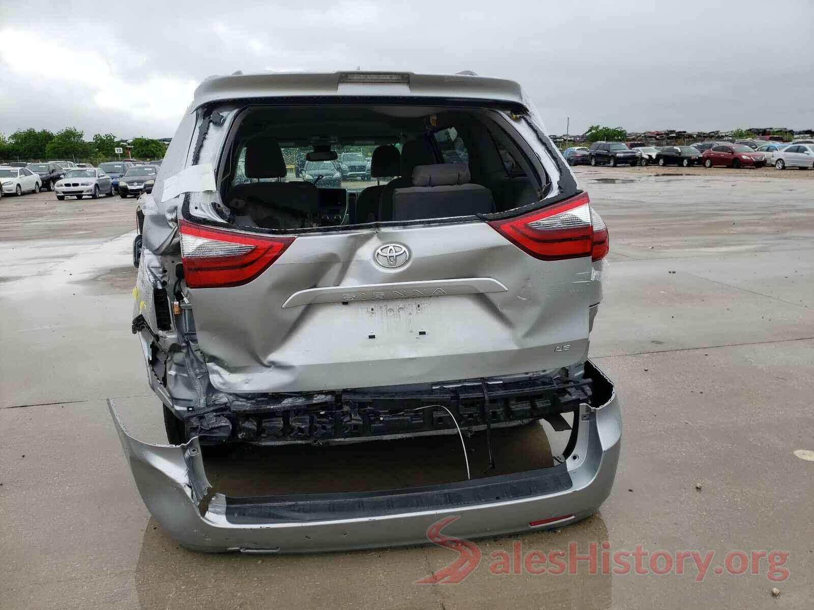 5TDKZ3DC6LS072018 2020 TOYOTA SIENNA