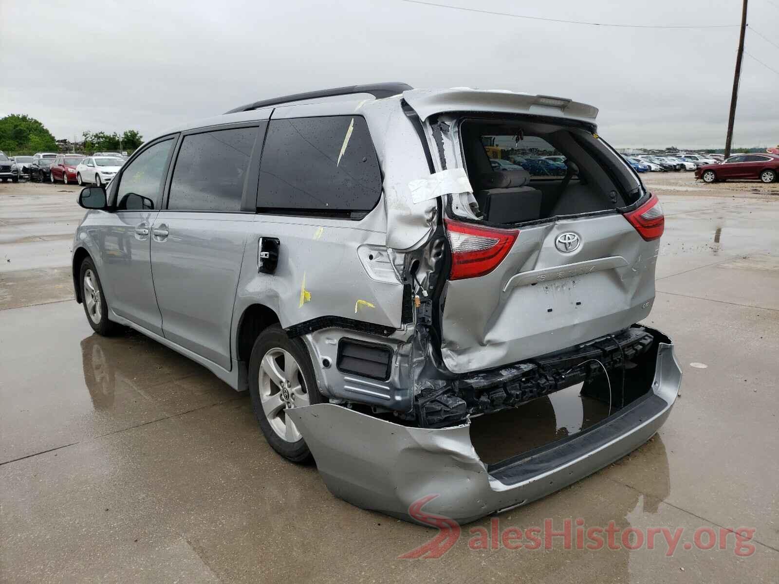 5TDKZ3DC6LS072018 2020 TOYOTA SIENNA