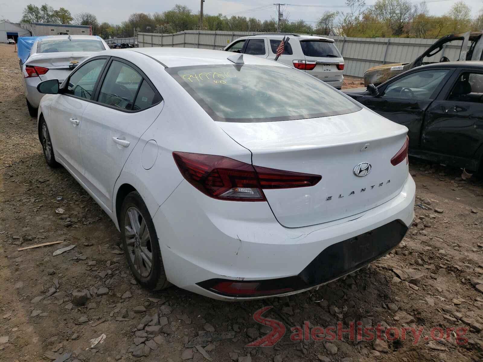 5NPD84LF2LH580330 2020 HYUNDAI ELANTRA