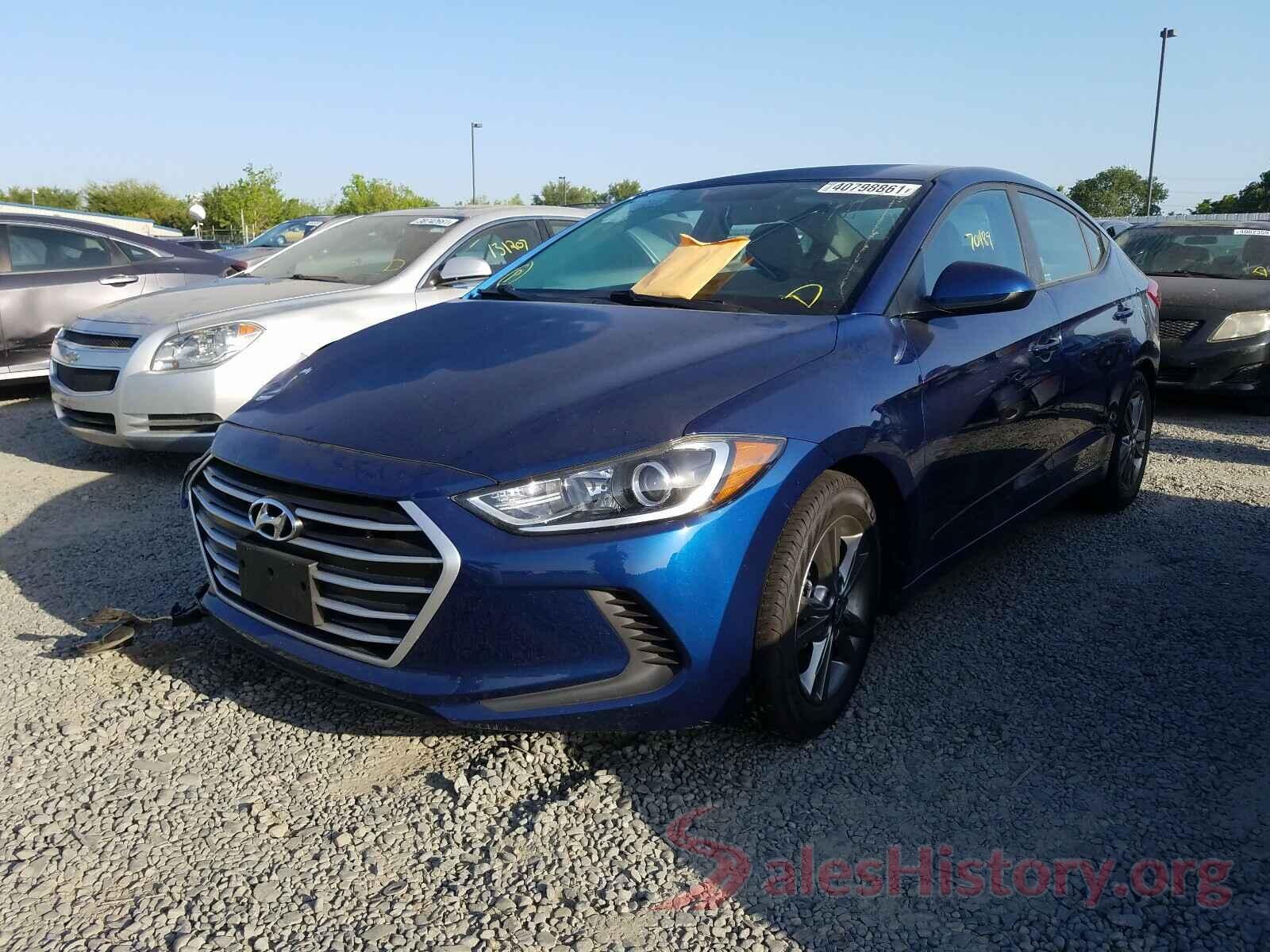 5NPD84LF6HH011004 2017 HYUNDAI ELANTRA