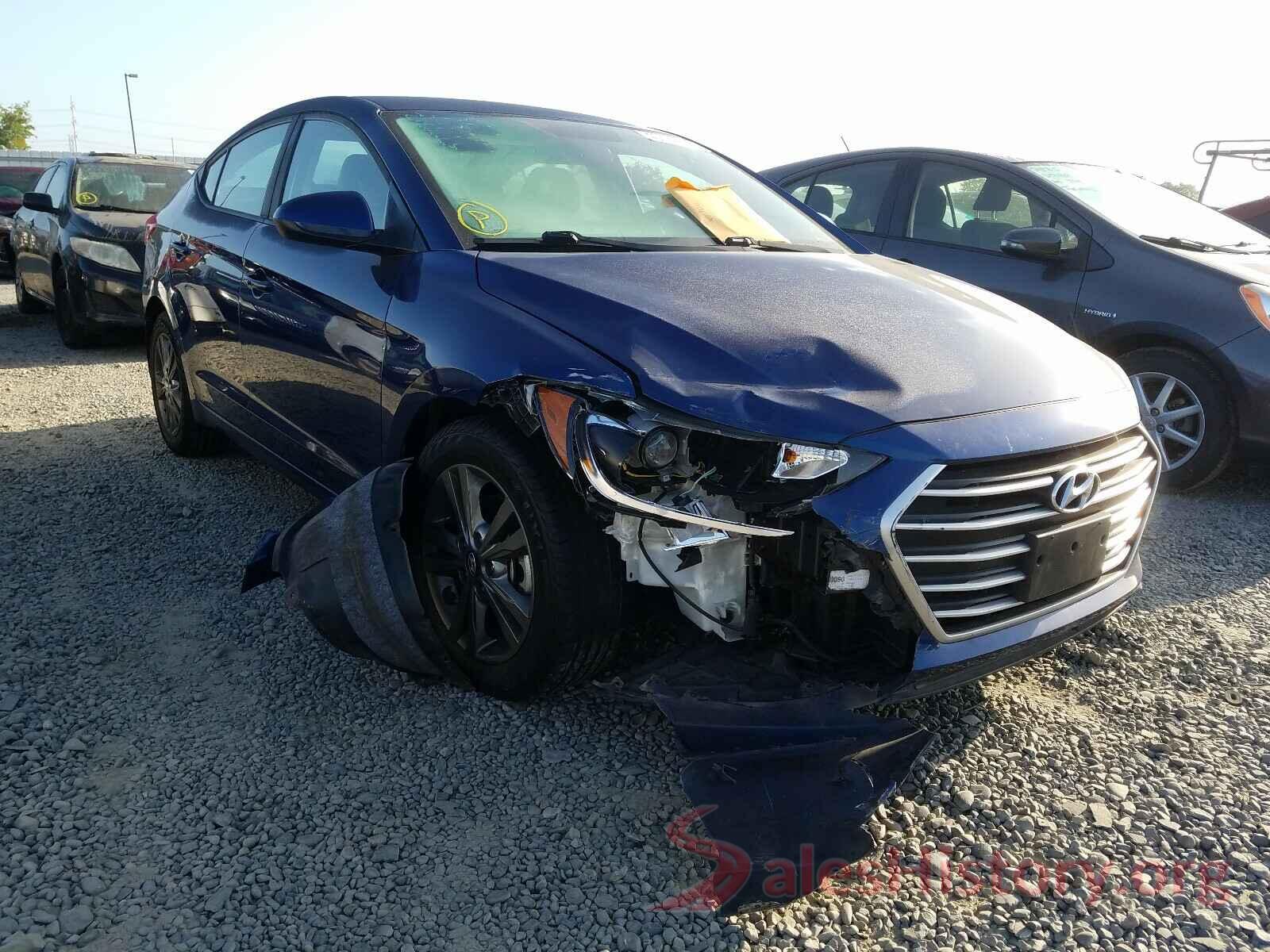 5NPD84LF6HH011004 2017 HYUNDAI ELANTRA