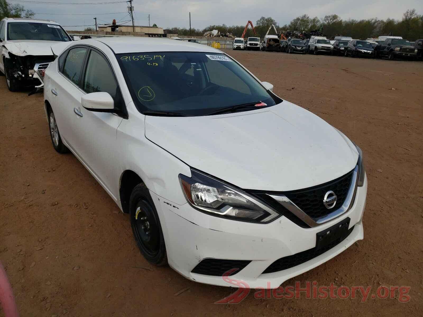 3N1AB7AP4KY313325 2019 NISSAN SENTRA