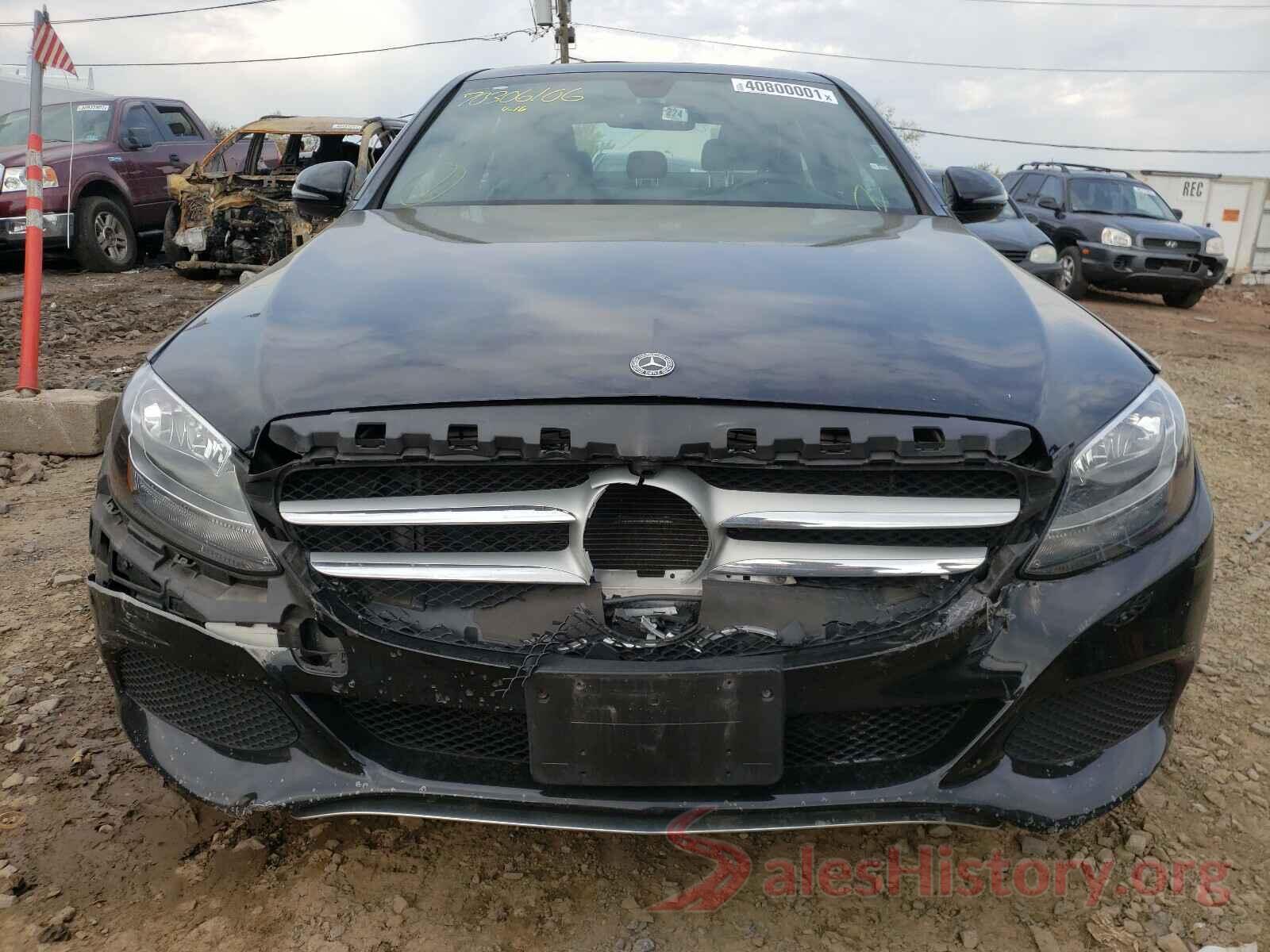 55SWF4KB2JU270525 2018 MERCEDES-BENZ C CLASS