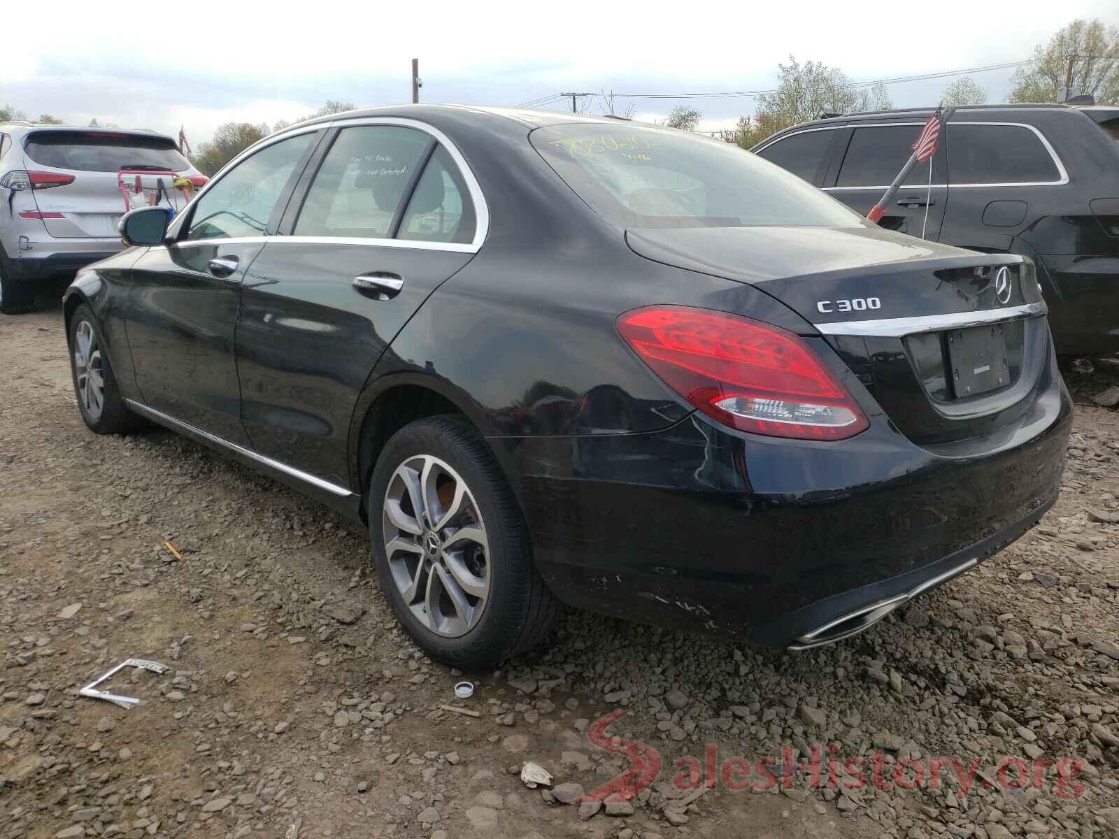 55SWF4KB2JU270525 2018 MERCEDES-BENZ C CLASS