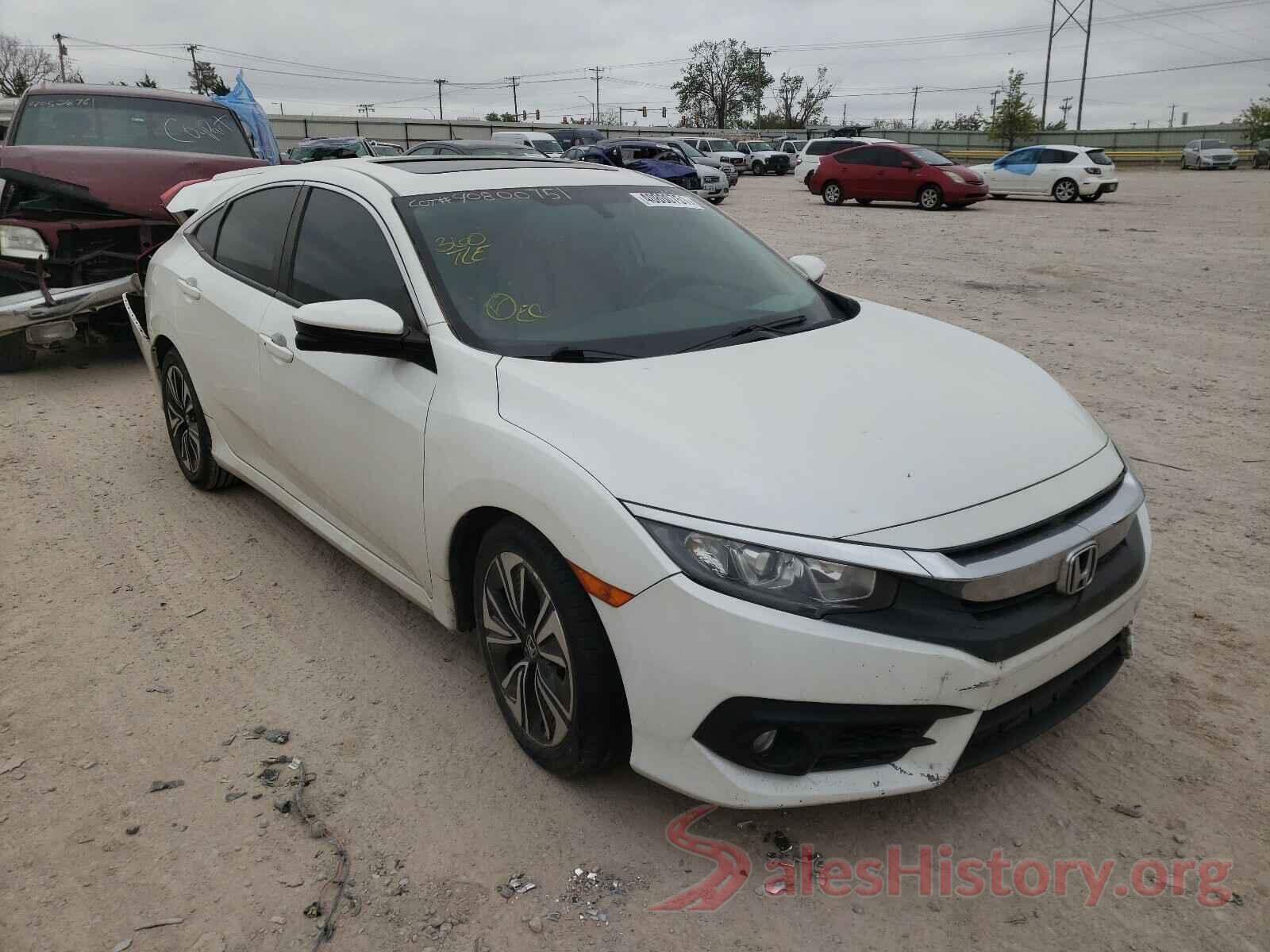 19XFC1F77GE011249 2016 HONDA CIVIC