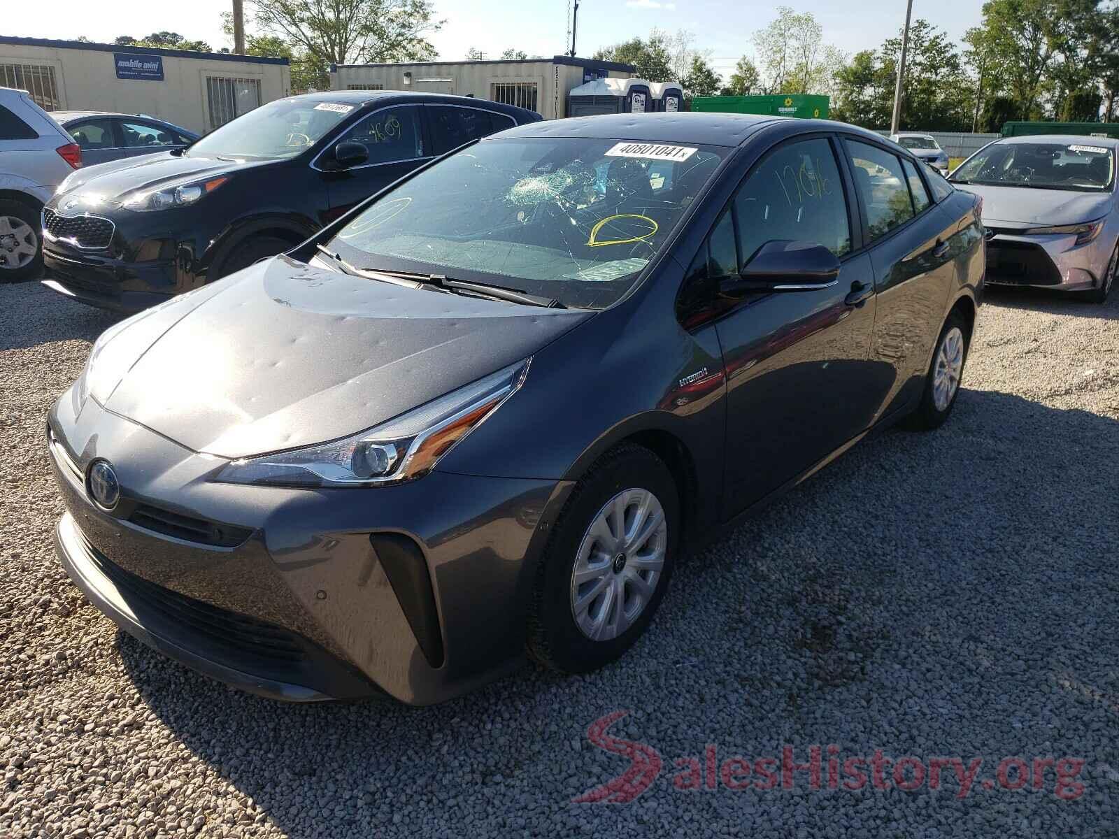 JTDKARFU7L3114651 2020 TOYOTA PRIUS