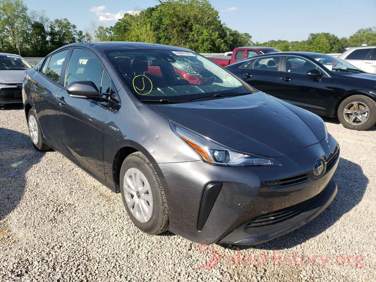 JTDKARFU7L3114651 2020 TOYOTA PRIUS