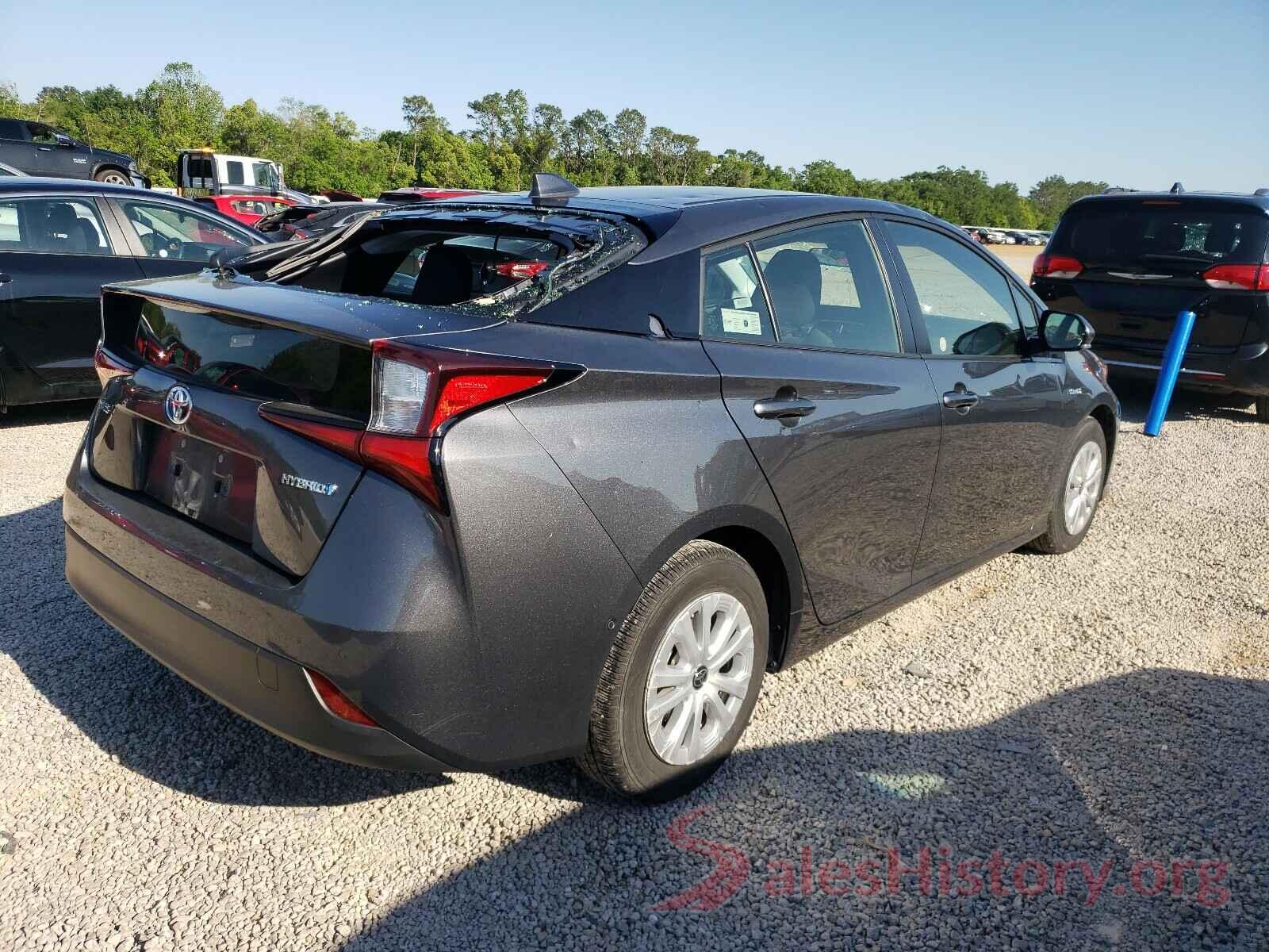 JTDKARFU7L3114651 2020 TOYOTA PRIUS