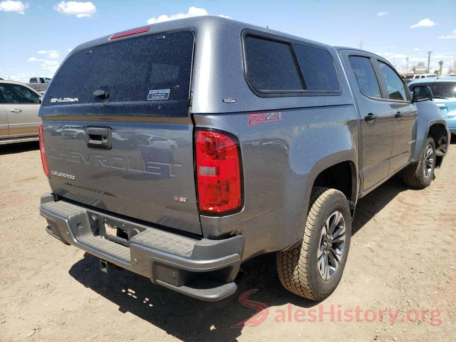 1GCGTDEN2M1184021 2021 CHEVROLET COLORADO