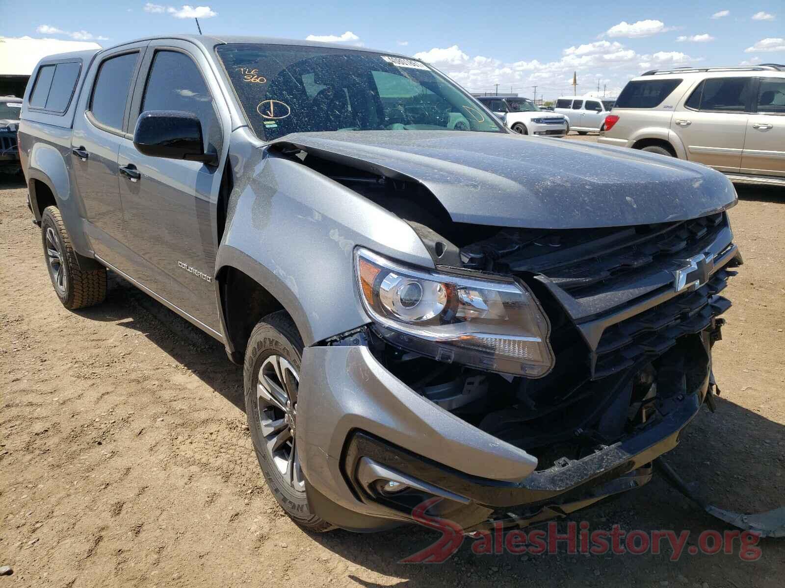 1GCGTDEN2M1184021 2021 CHEVROLET COLORADO