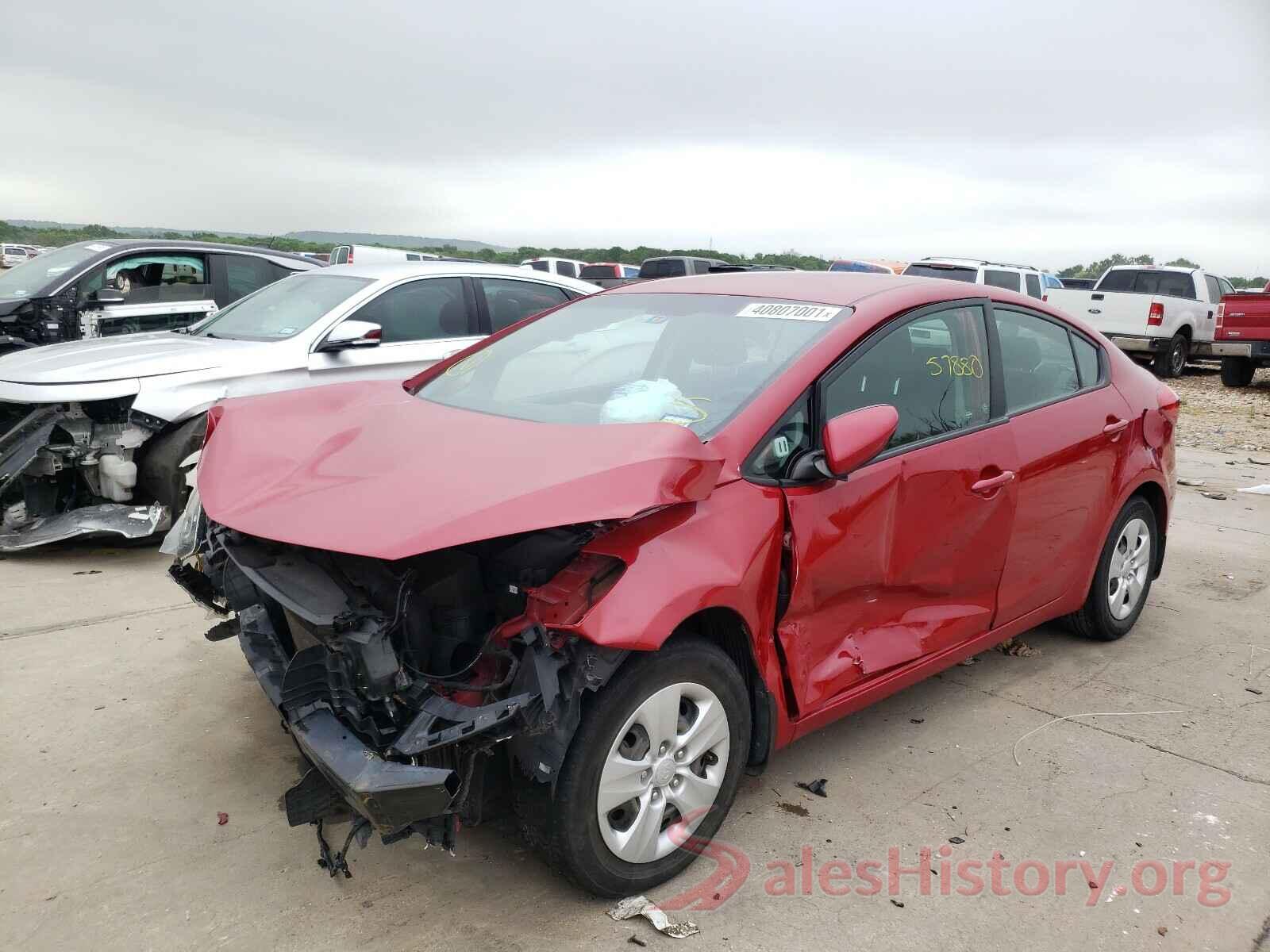 KNAFK4A63G5467518 2016 KIA FORTE