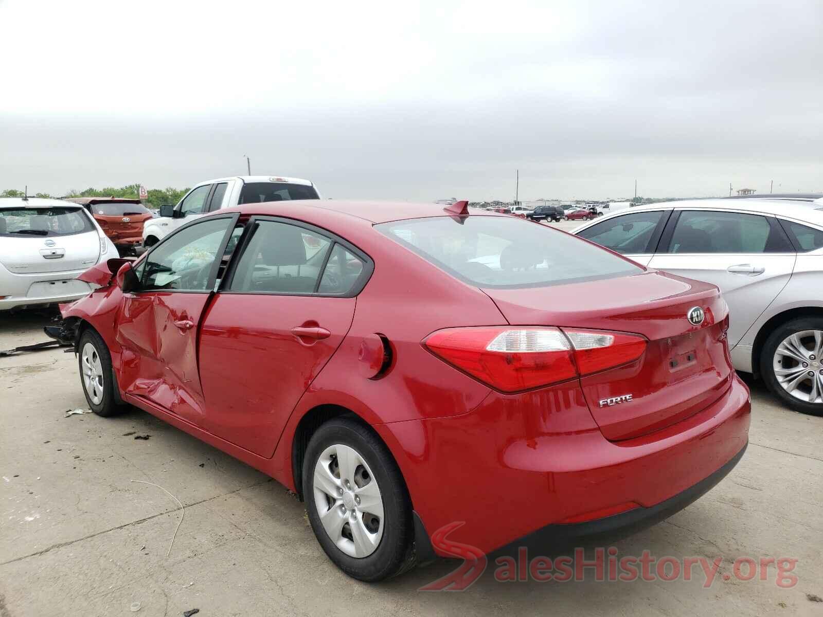 KNAFK4A63G5467518 2016 KIA FORTE