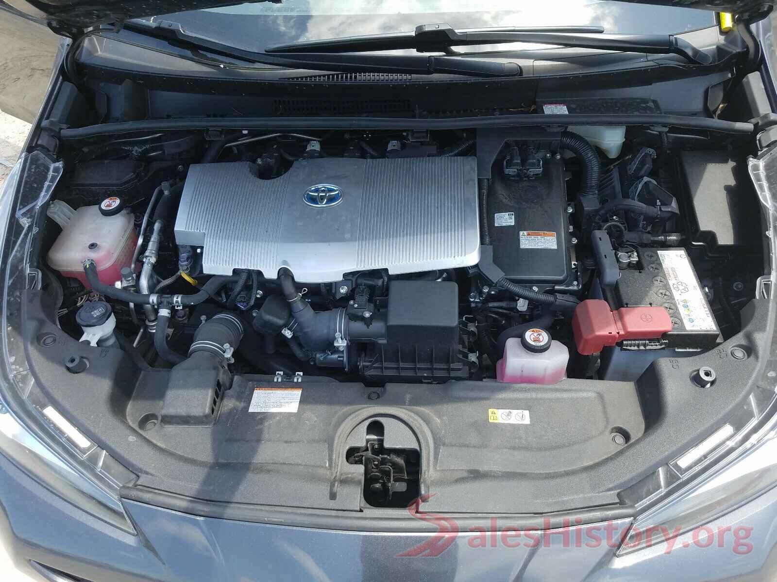 JTDKARFU3K3081825 2019 TOYOTA PRIUS