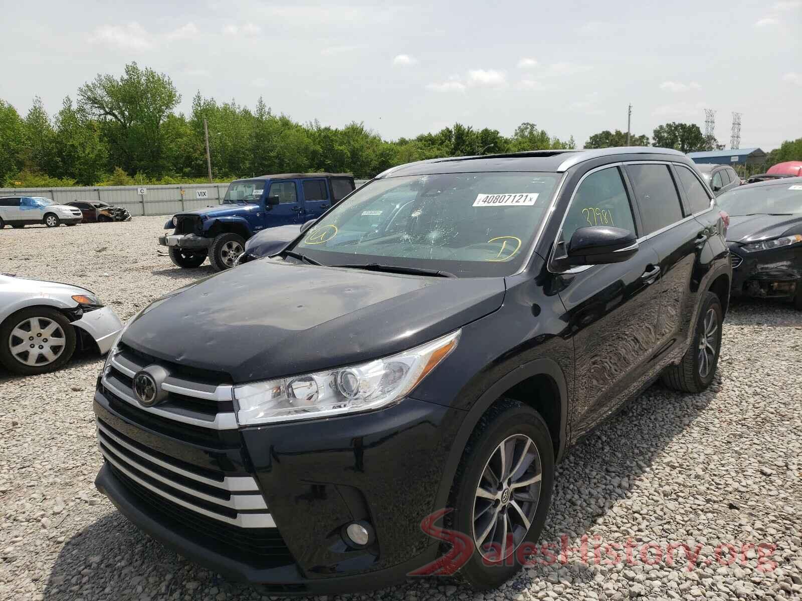 5TDKZRFH7HS217733 2017 TOYOTA HIGHLANDER