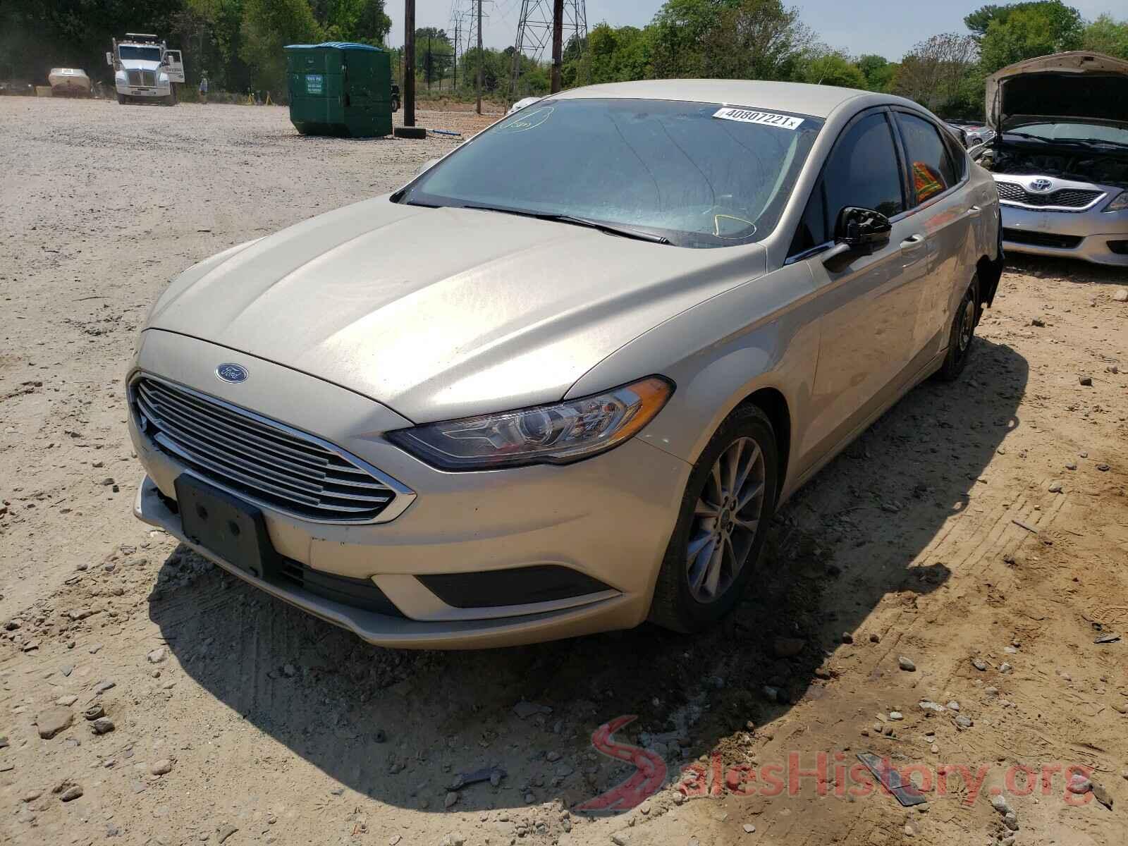 3FA6P0H72HR160700 2017 FORD FUSION