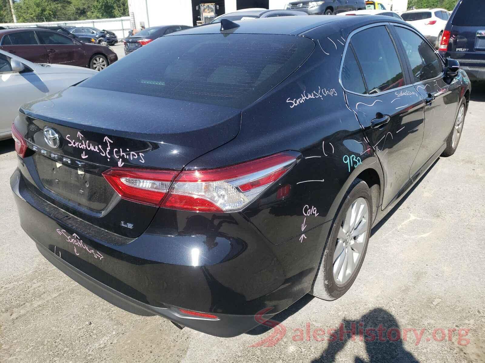 4T1B11HK1KU780812 2019 TOYOTA CAMRY