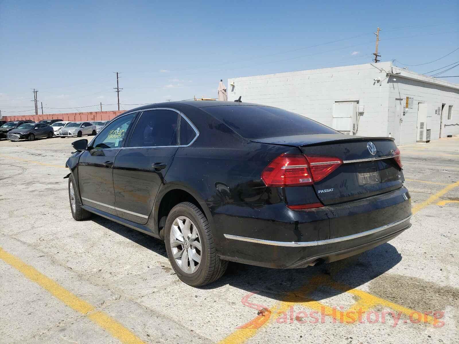 1VWAT7A37GC054253 2016 VOLKSWAGEN PASSAT