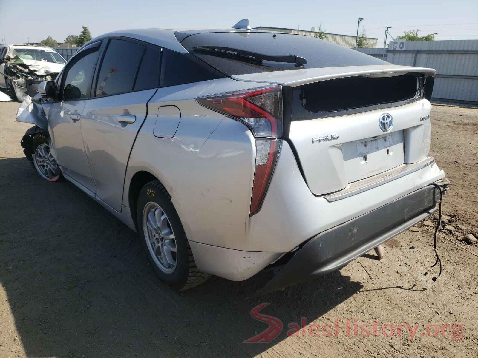 JTDKARFU5H3532522 2017 TOYOTA PRIUS