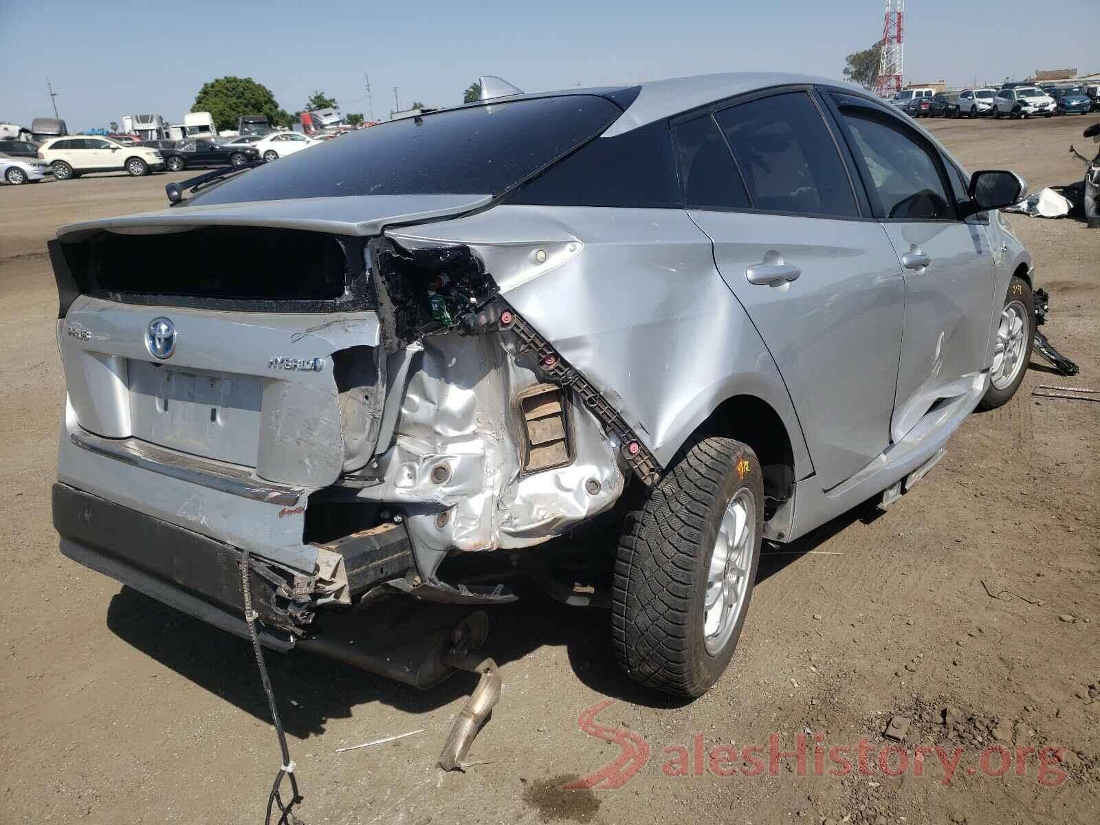 JTDKARFU5H3532522 2017 TOYOTA PRIUS