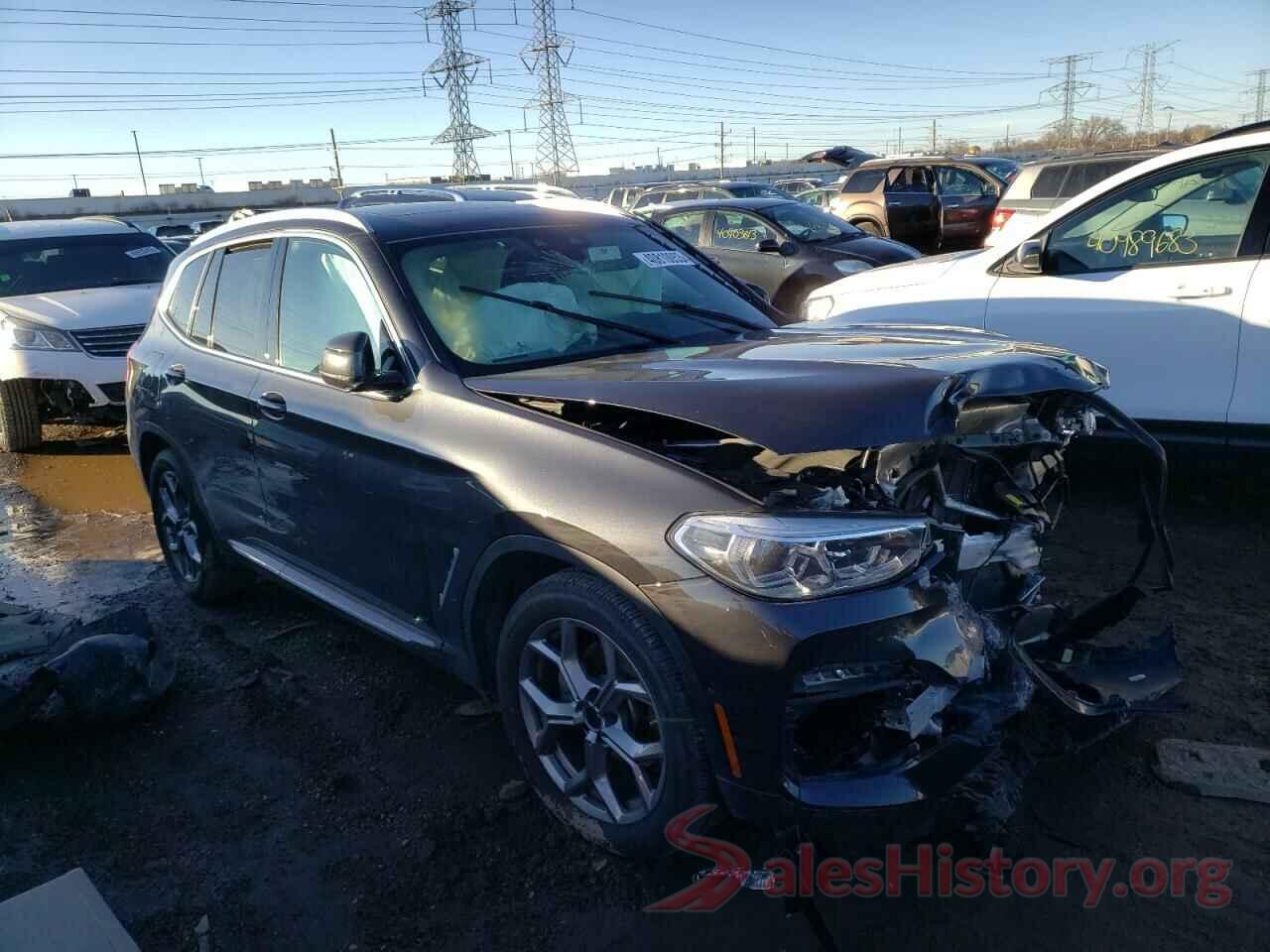 5UXTY5C00L9B17528 2020 BMW X3