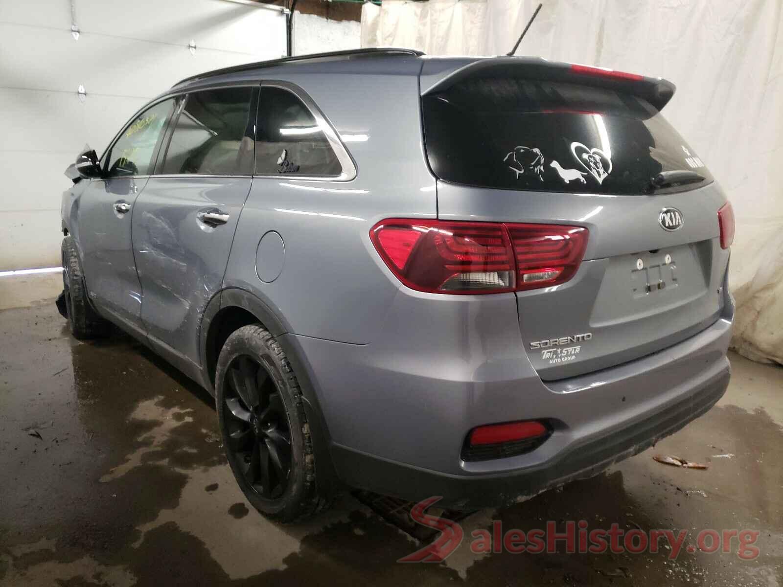 5XYPGDA52KG605307 2019 KIA SORENTO