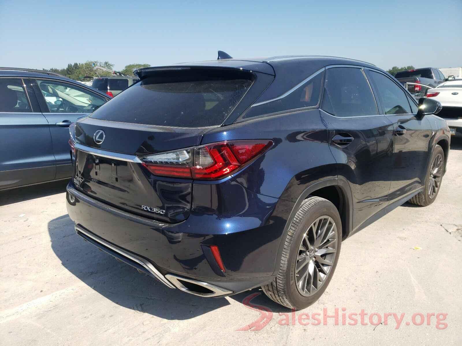 2T2BZMCA6HC123941 2017 LEXUS RX350