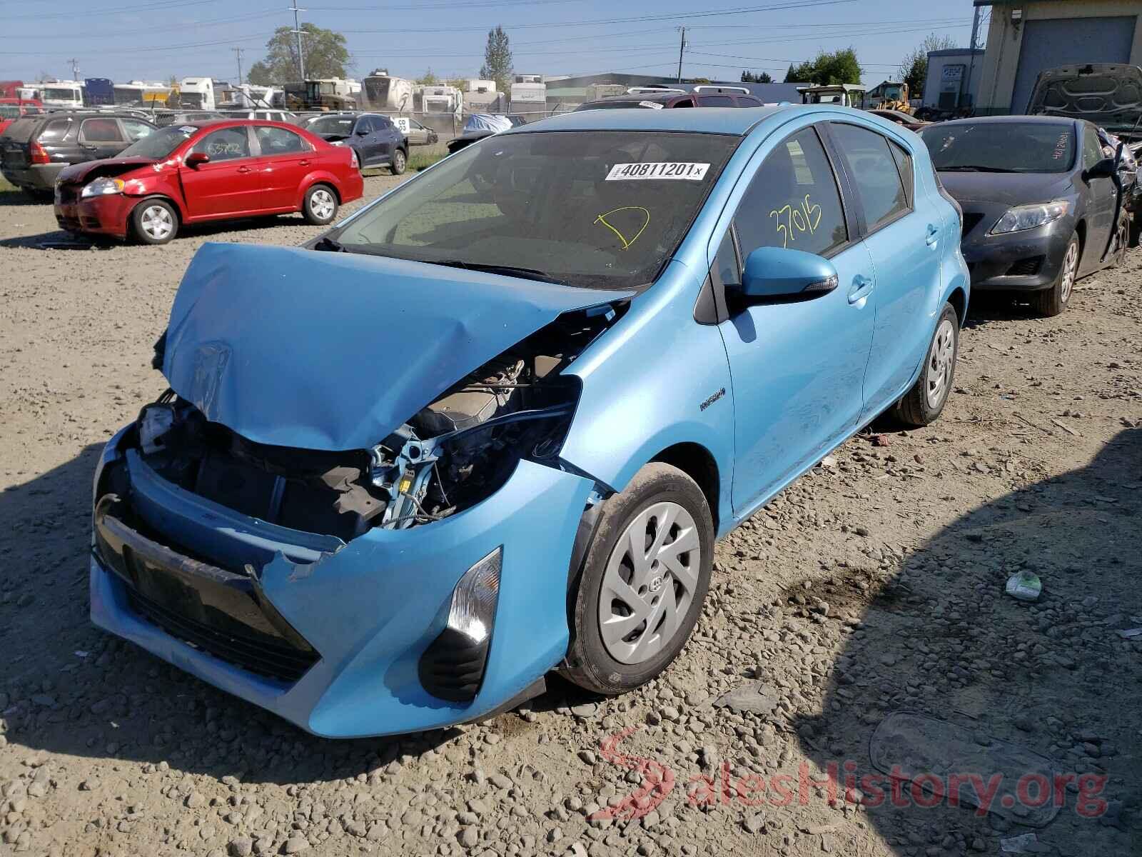 JTDKDTB39G1139943 2016 TOYOTA PRIUS