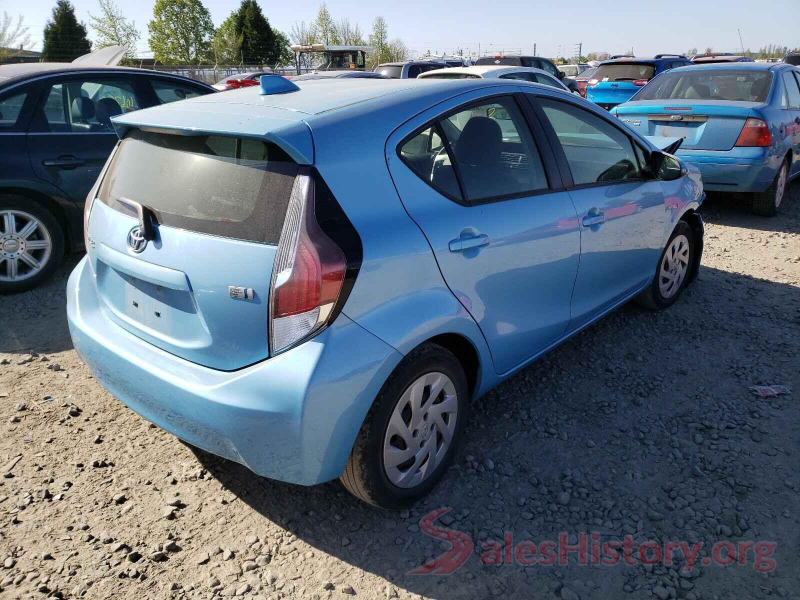 JTDKDTB39G1139943 2016 TOYOTA PRIUS