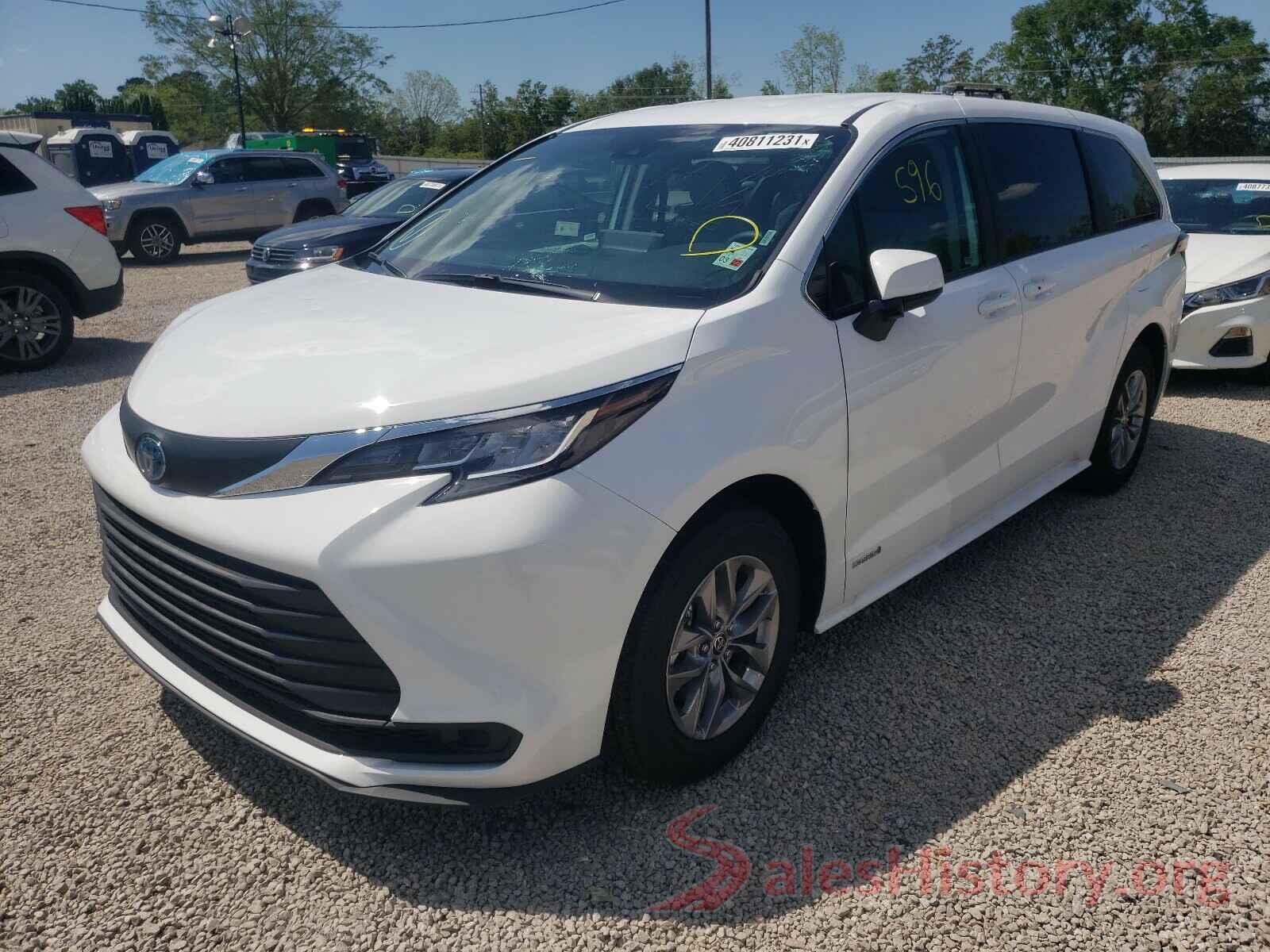 5TDKRKEC8MS033571 2021 TOYOTA SIENNA