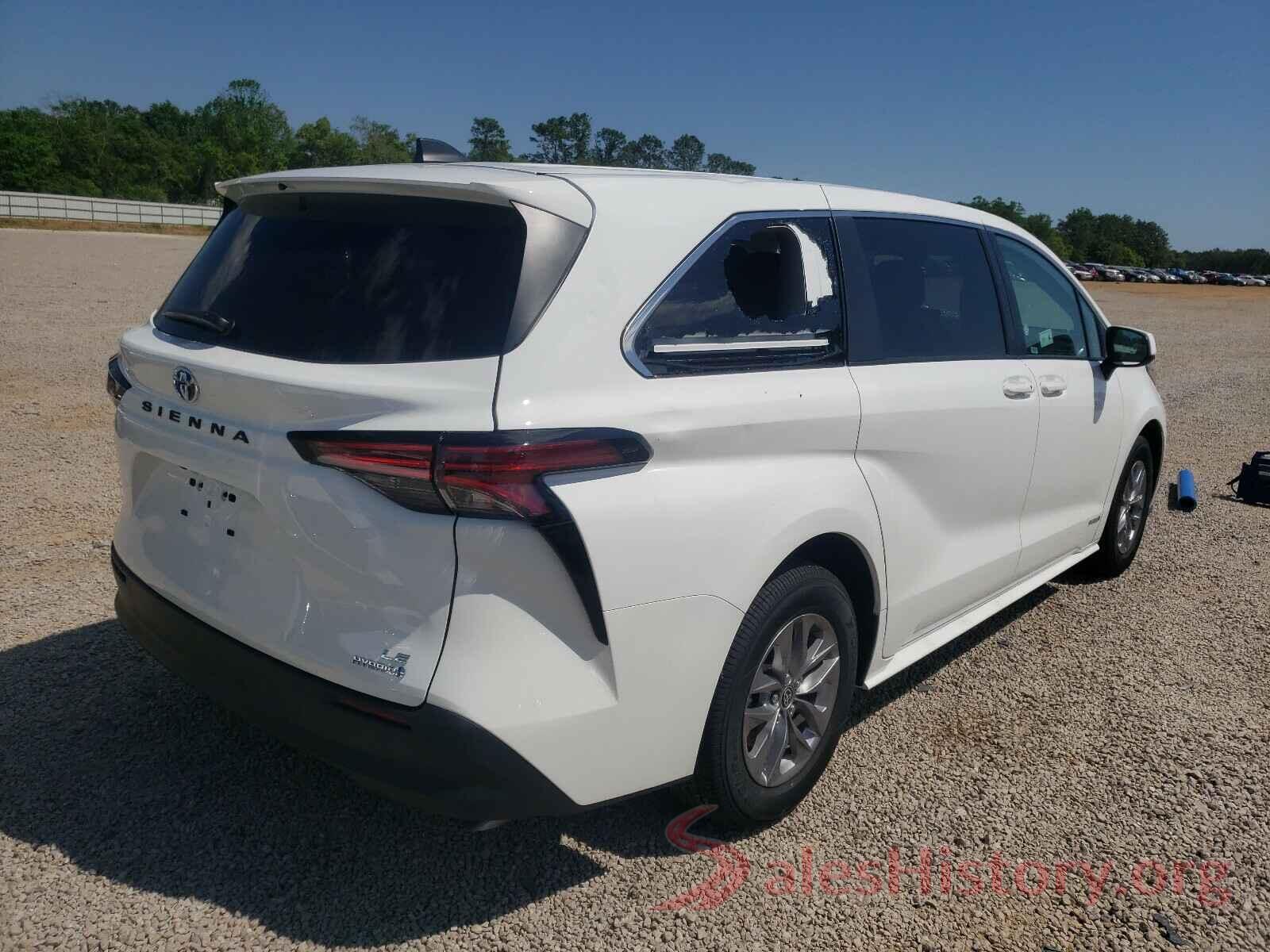 5TDKRKEC8MS033571 2021 TOYOTA SIENNA