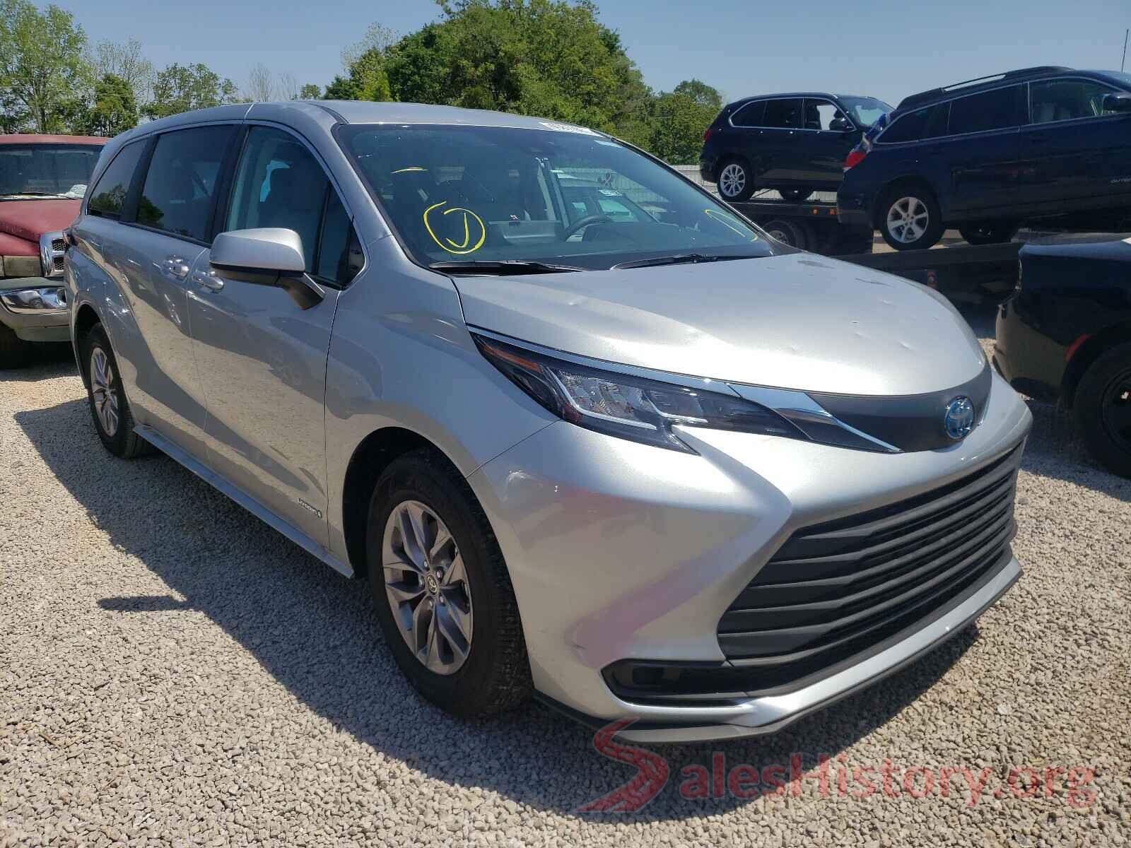 5TDKRKEC8MS017726 2021 TOYOTA SIENNA