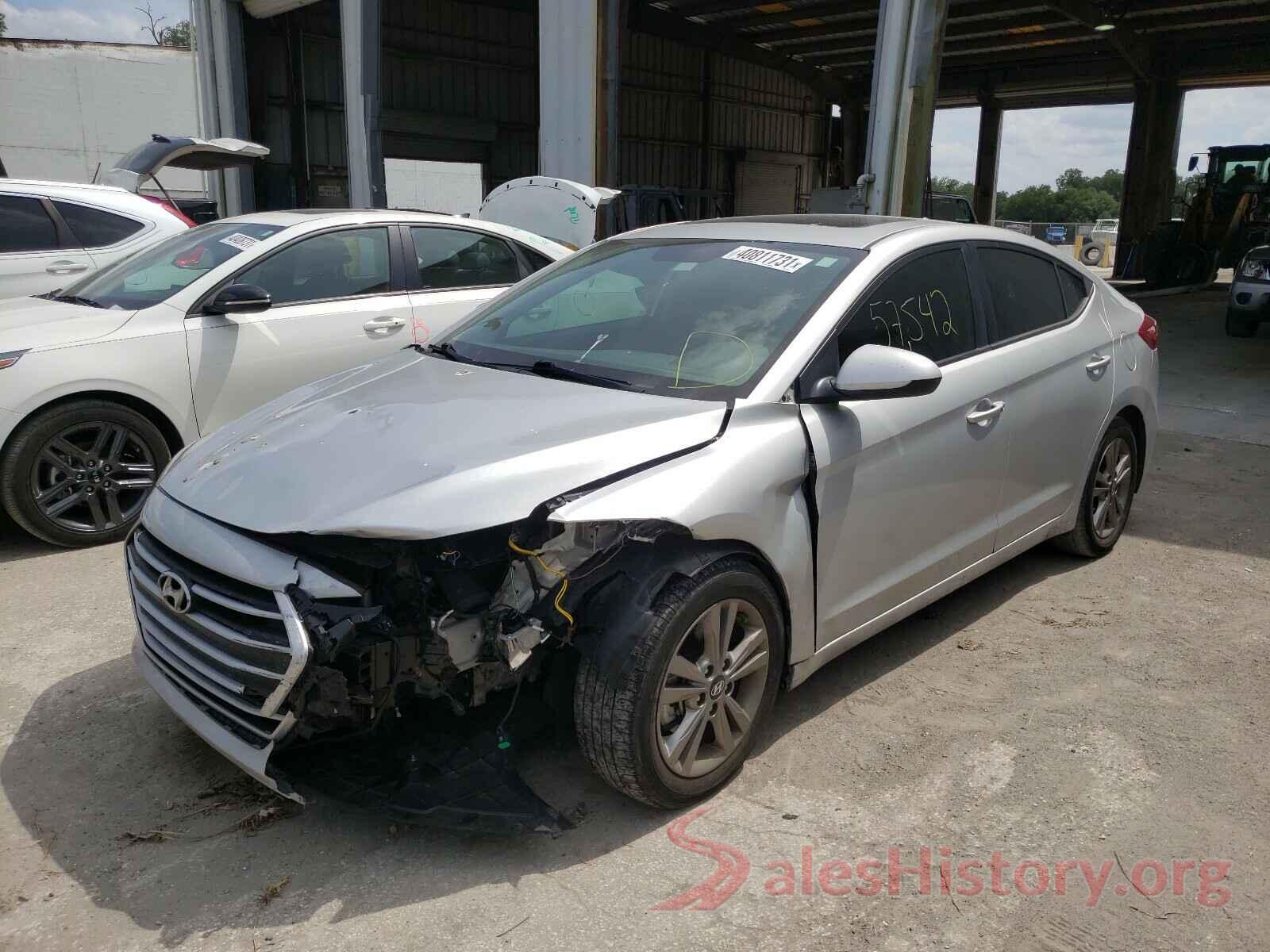 5NPD84LF7JH378564 2018 HYUNDAI ELANTRA