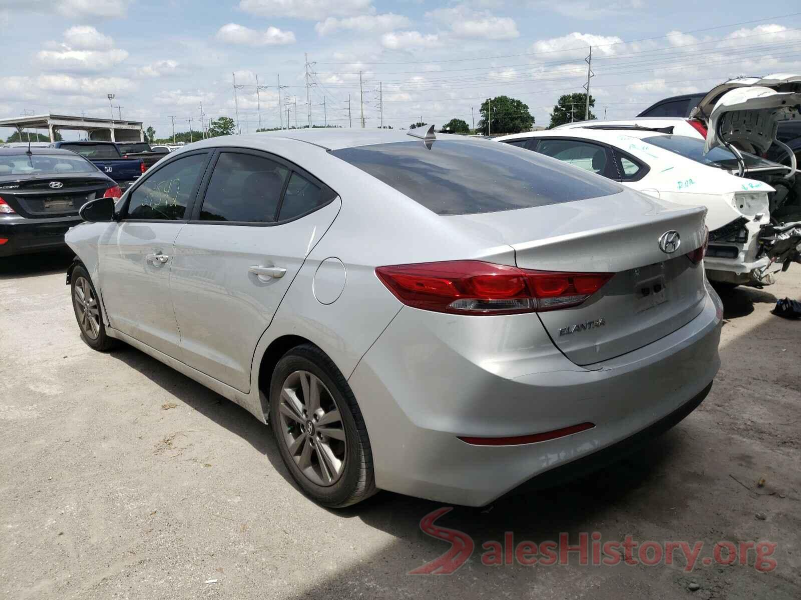 5NPD84LF7JH378564 2018 HYUNDAI ELANTRA