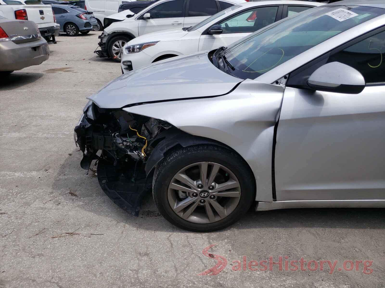 5NPD84LF7JH378564 2018 HYUNDAI ELANTRA