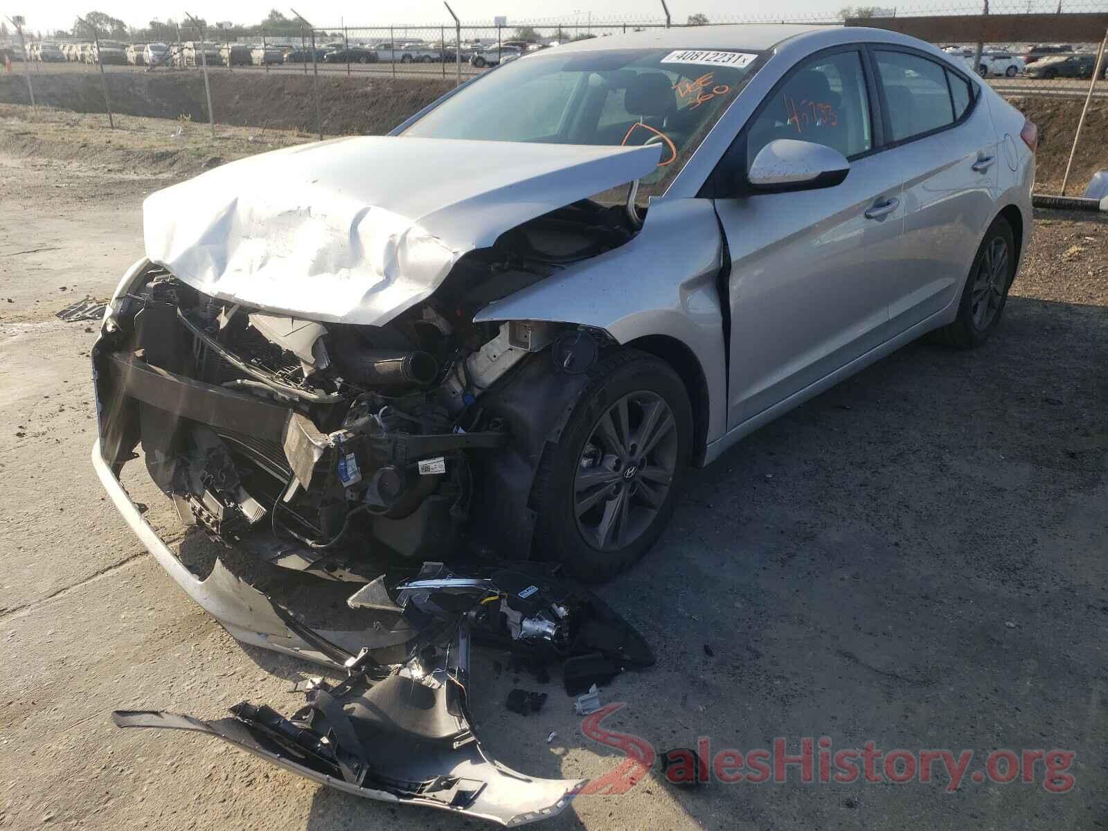 5NPD84LF3JH395832 2018 HYUNDAI ELANTRA