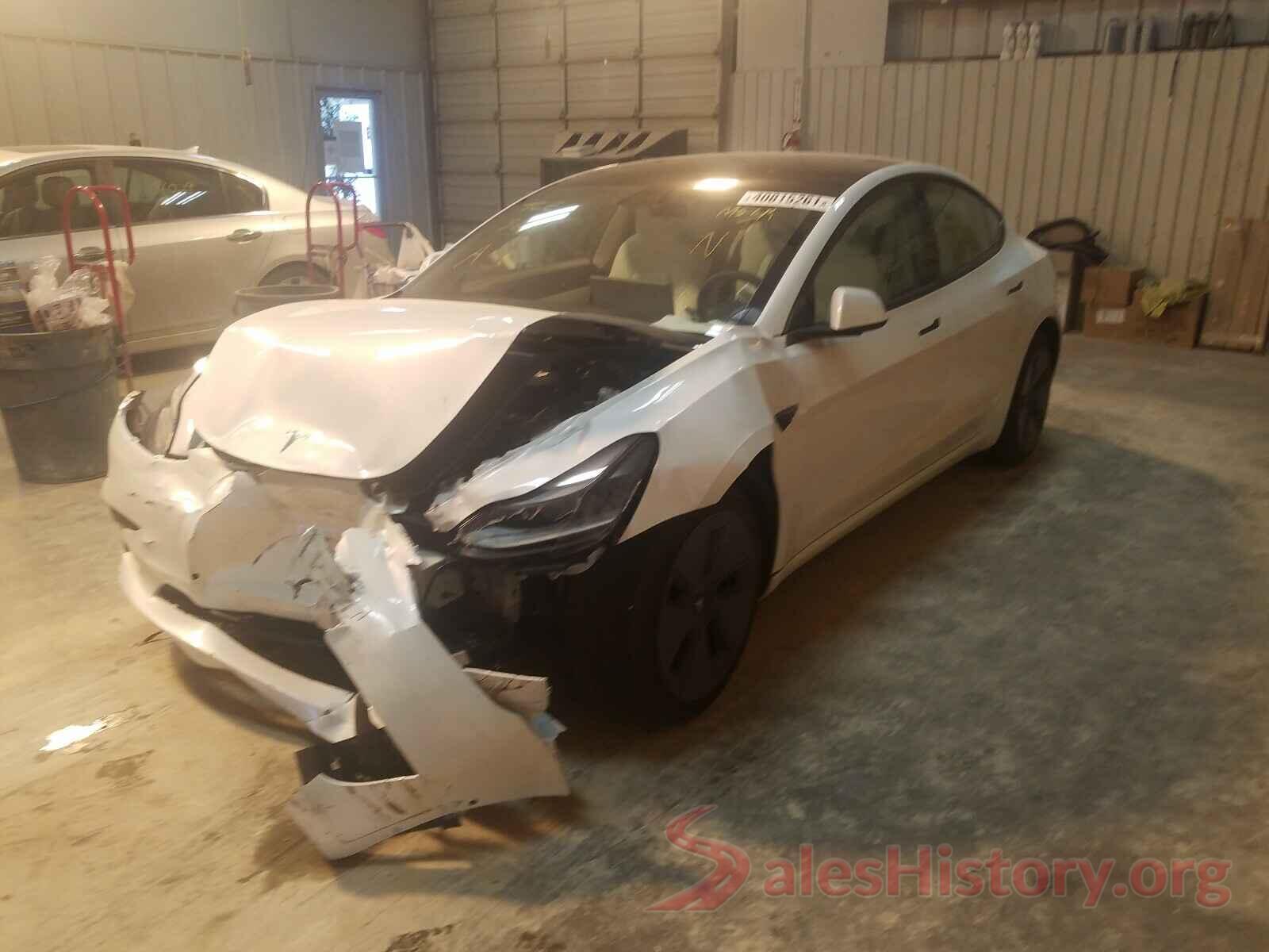 5YJ3E1EA8MF917314 2021 TESLA MODEL 3