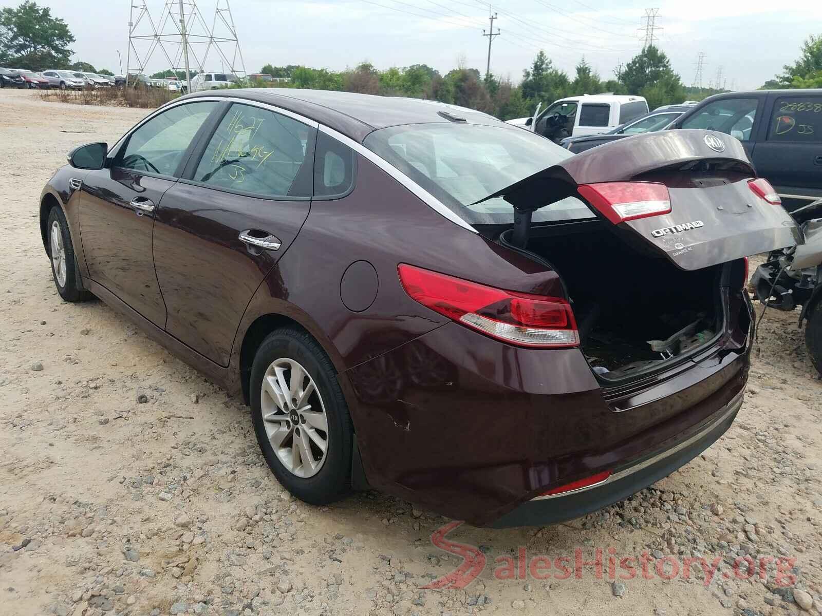 5XXGT4L38GG111844 2016 KIA OPTIMA