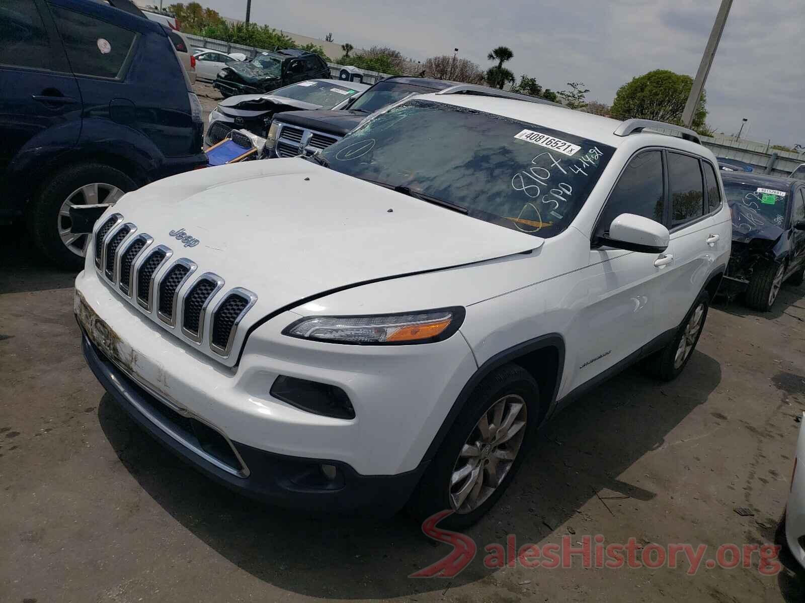 1C4PJLDB5GW158107 2016 JEEP CHEROKEE