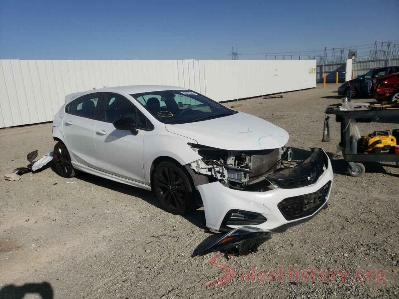 3G1BE6SM0JS525124 2018 CHEVROLET CRUZE