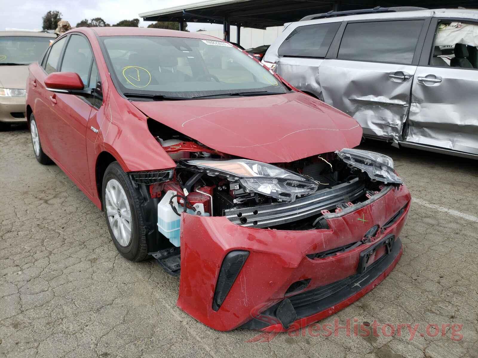 JTDKARFU3L3109253 2020 TOYOTA PRIUS