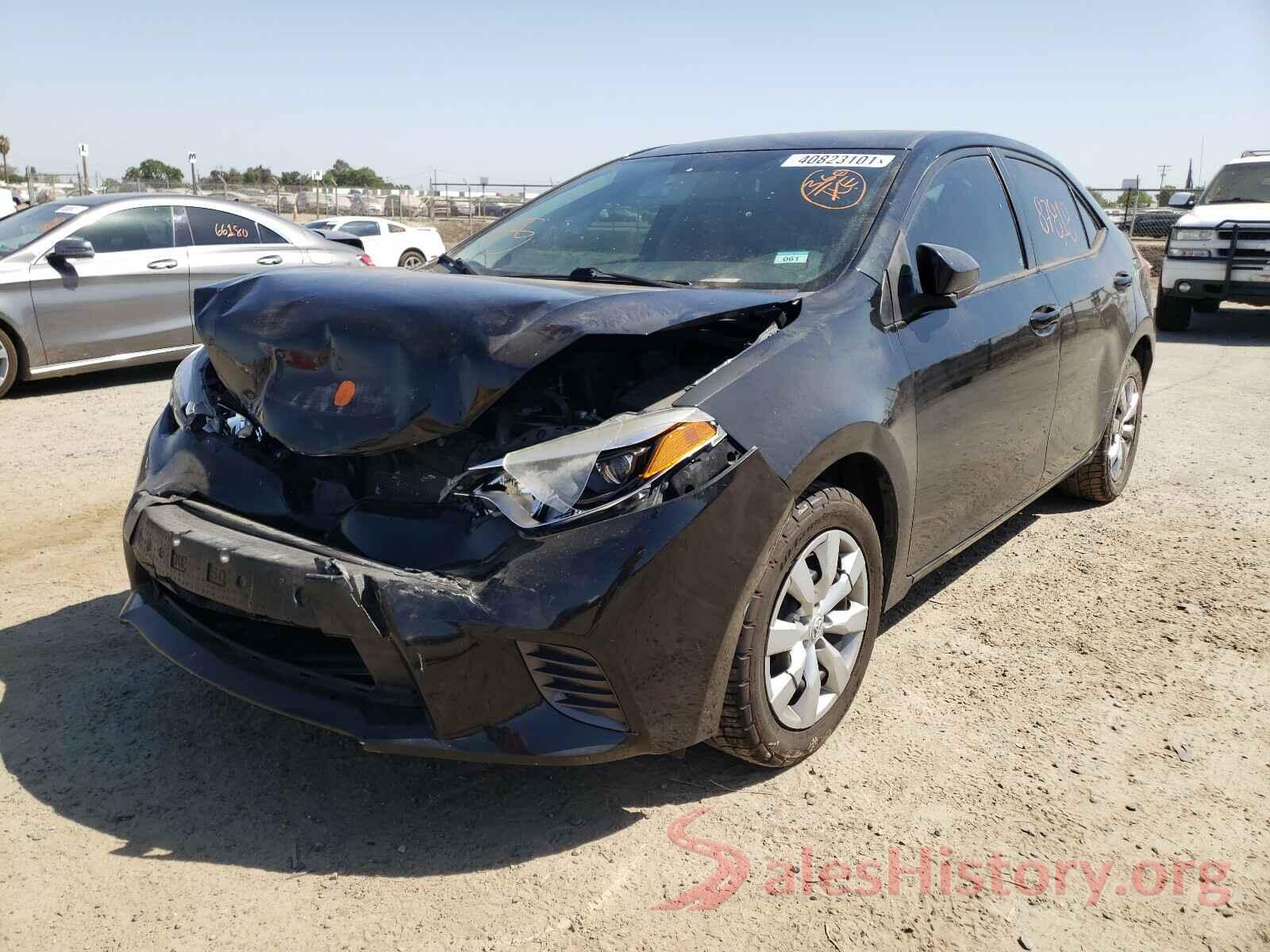 5YFBURHE6GP536307 2016 TOYOTA COROLLA