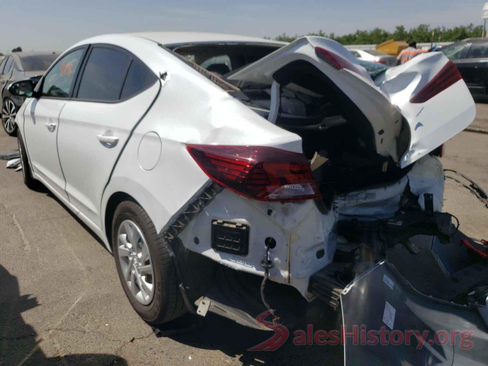 5NPD74LF8LH554107 2020 HYUNDAI ELANTRA