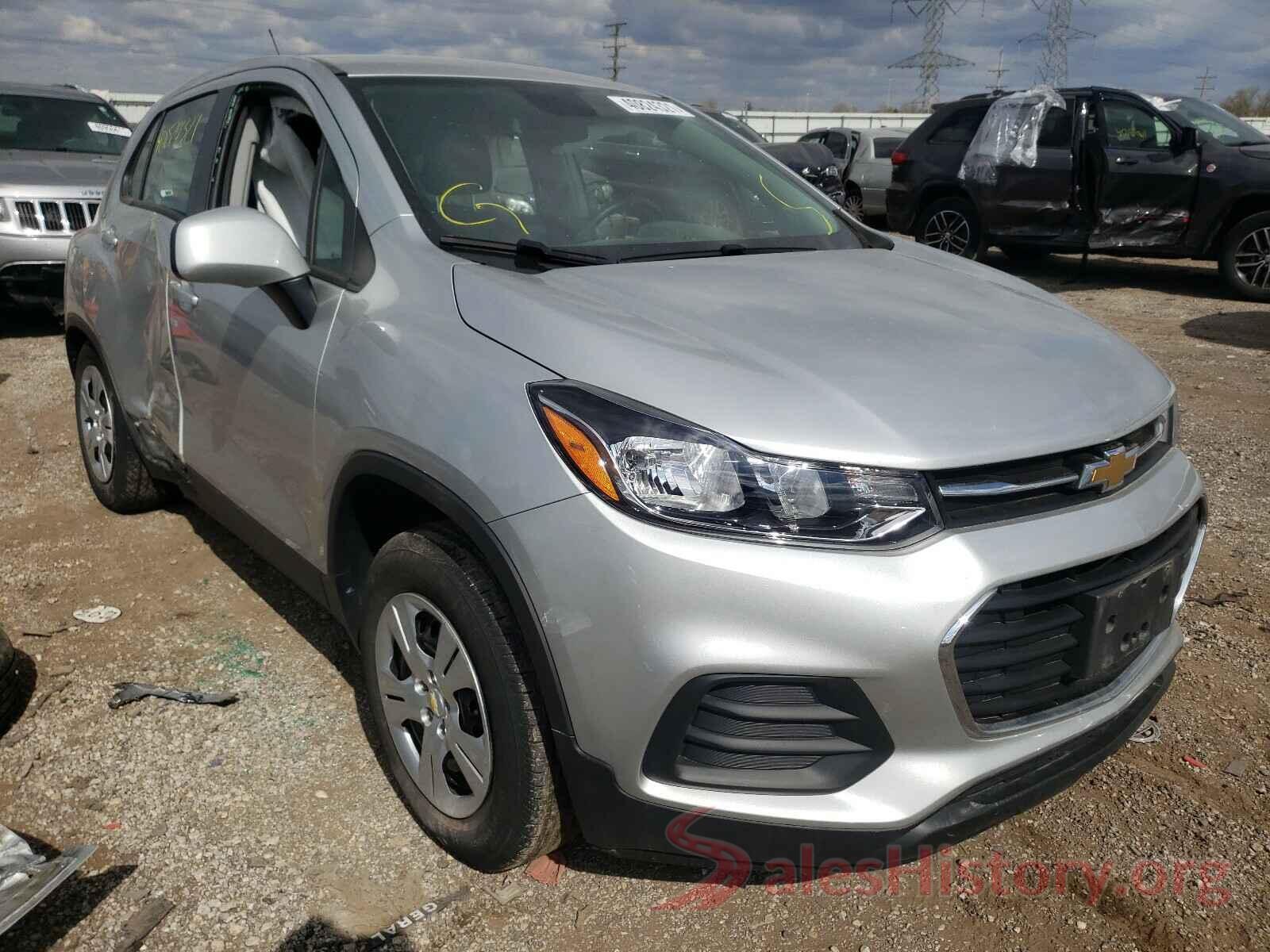 KL7CJKSB3JB607288 2018 CHEVROLET TRAX