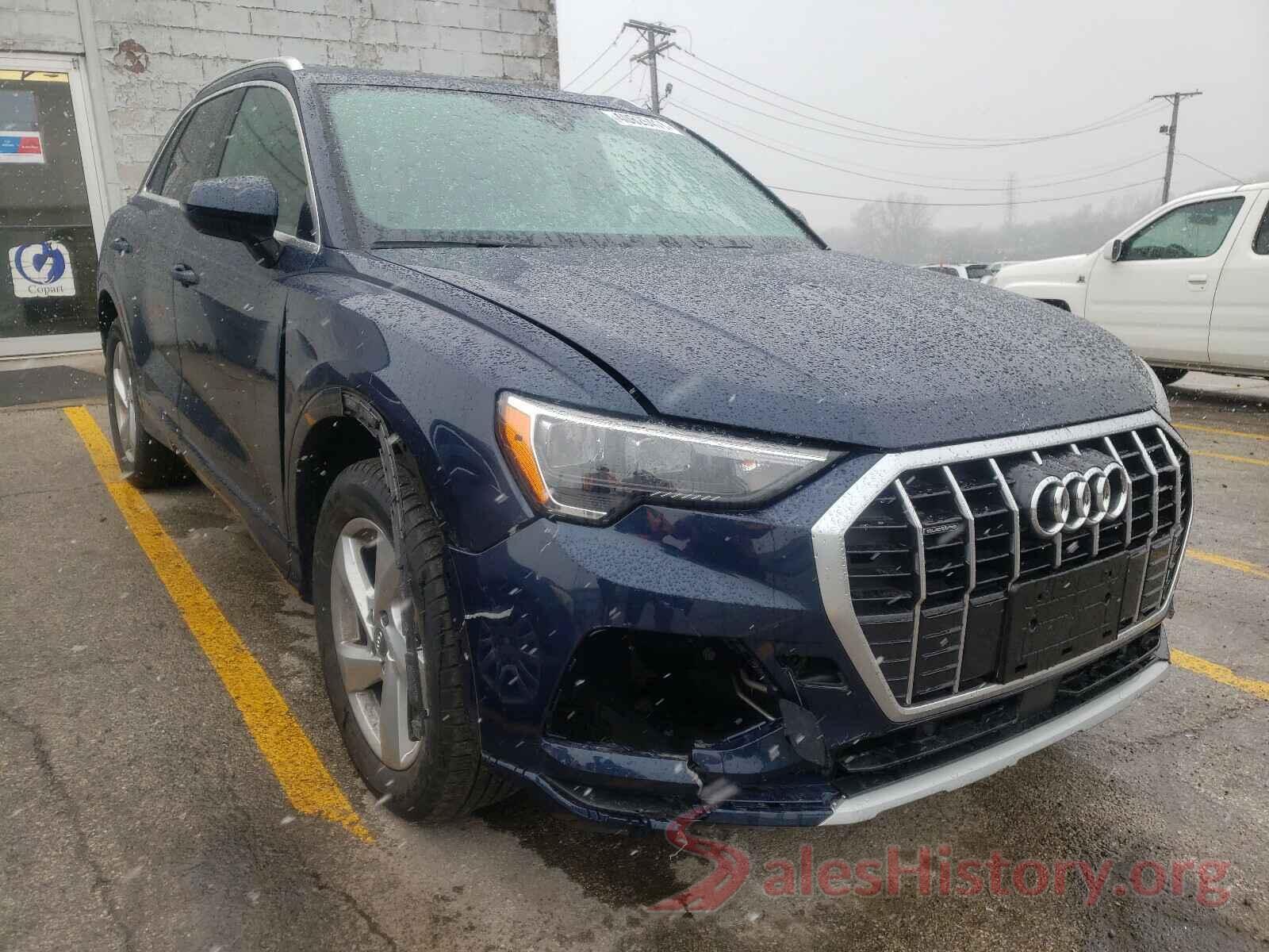 WA1AECF37L1052498 2020 AUDI Q3