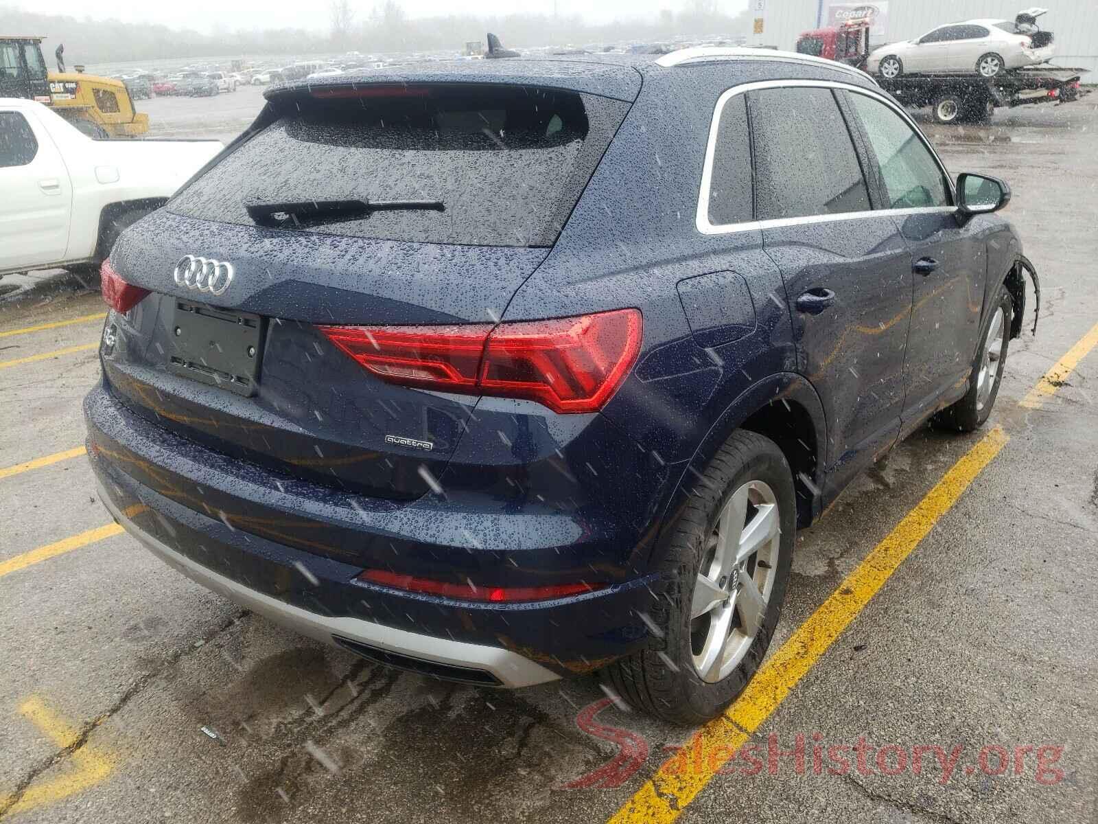 WA1AECF37L1052498 2020 AUDI Q3